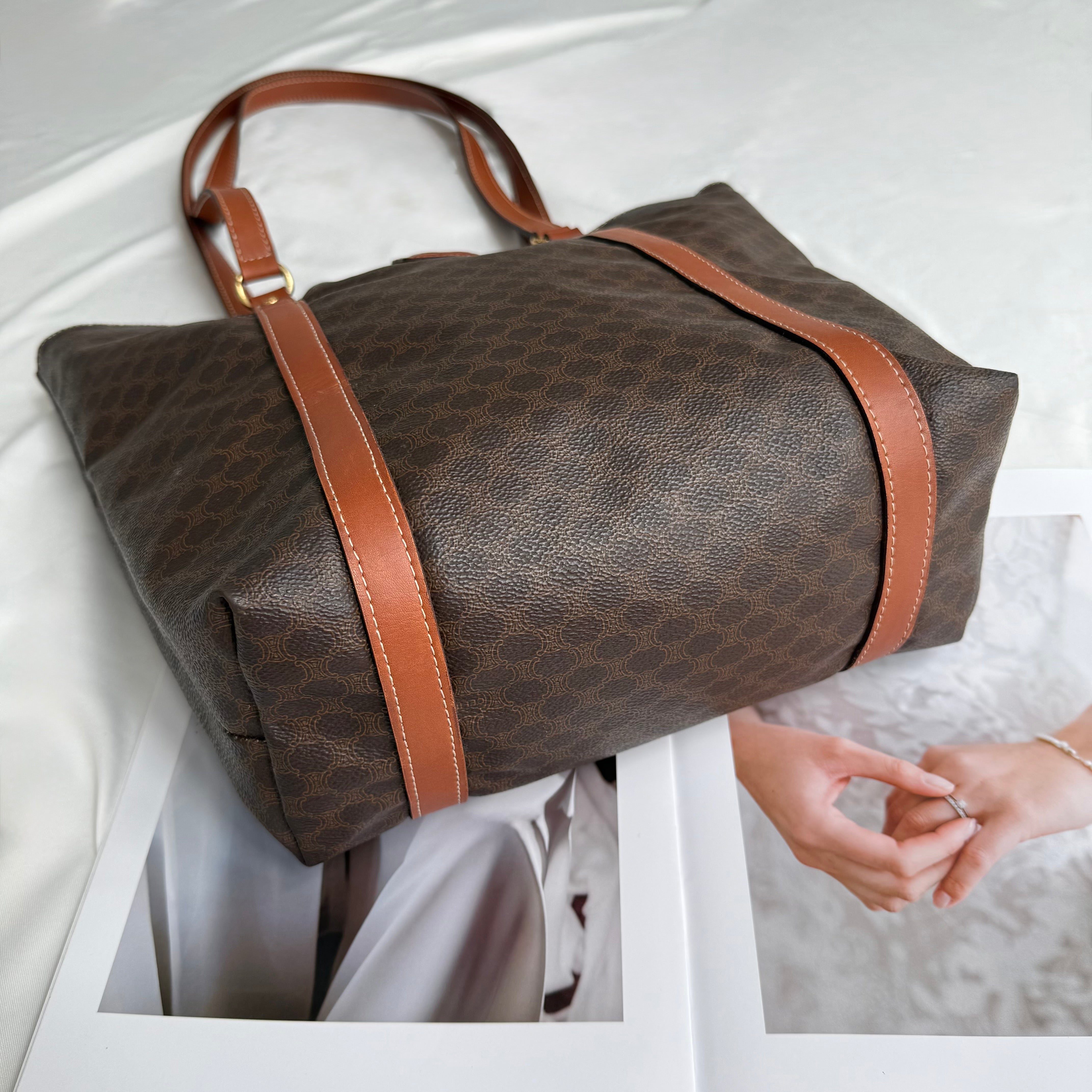 Celine Macadam Triomphe Tote Bag