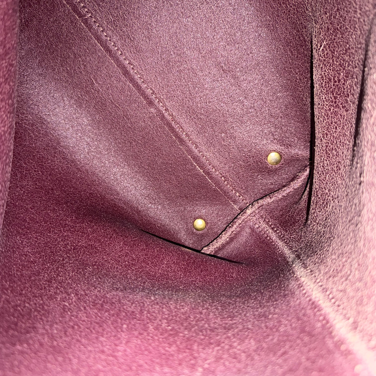 Miu Miu Brown Leather Tote Bag