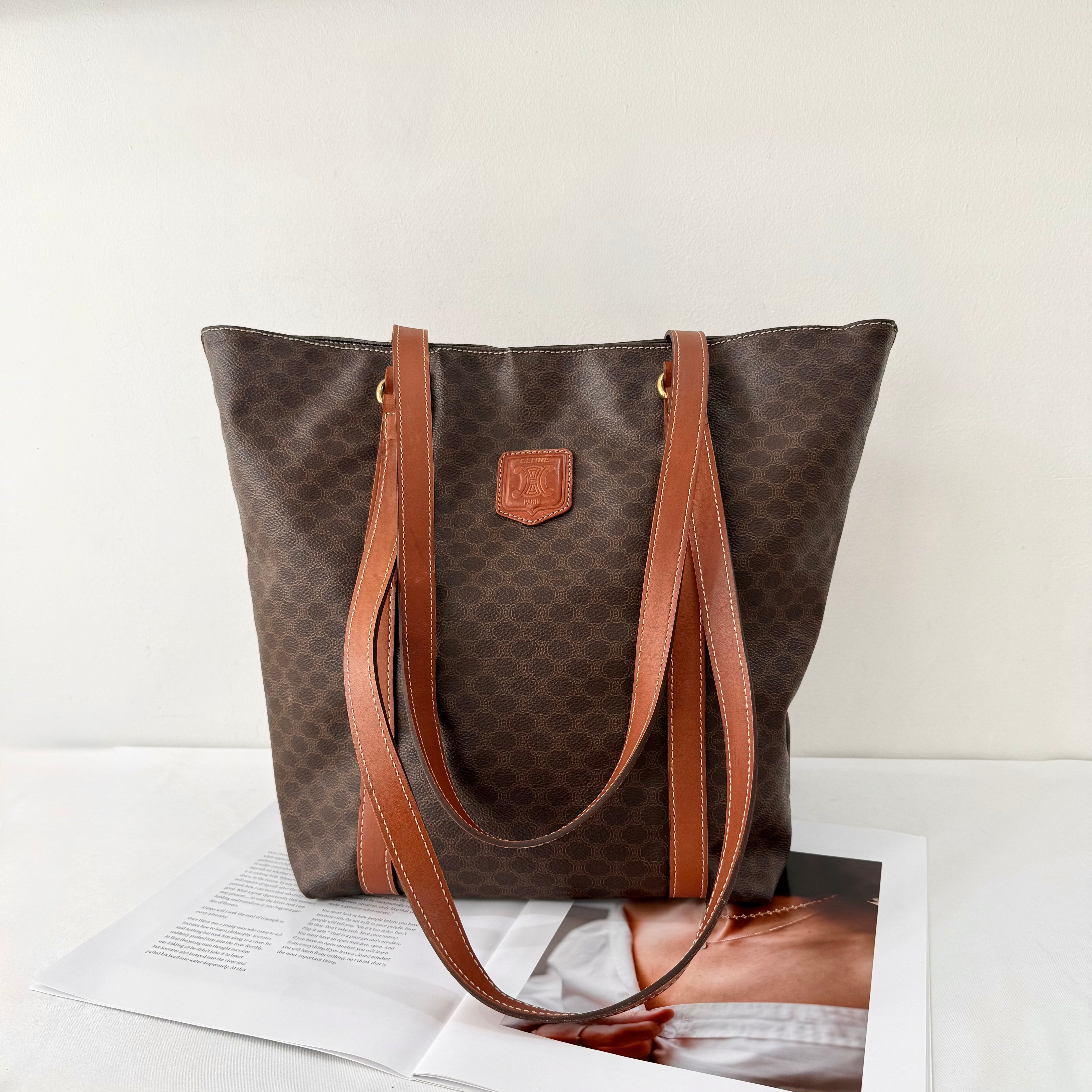 Celine Macadam Triomphe Tote Bag