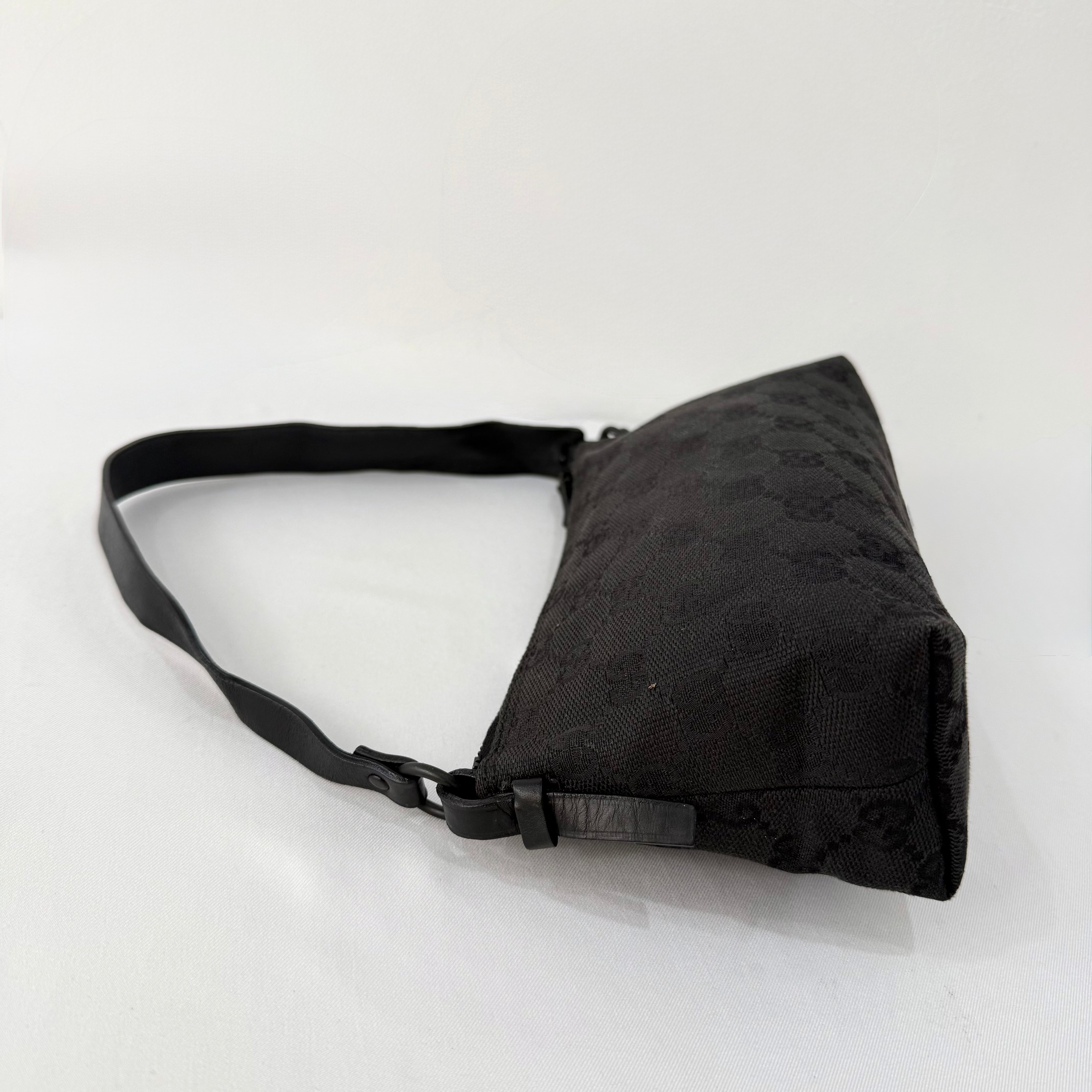 Gucci Black Monogram Pochette