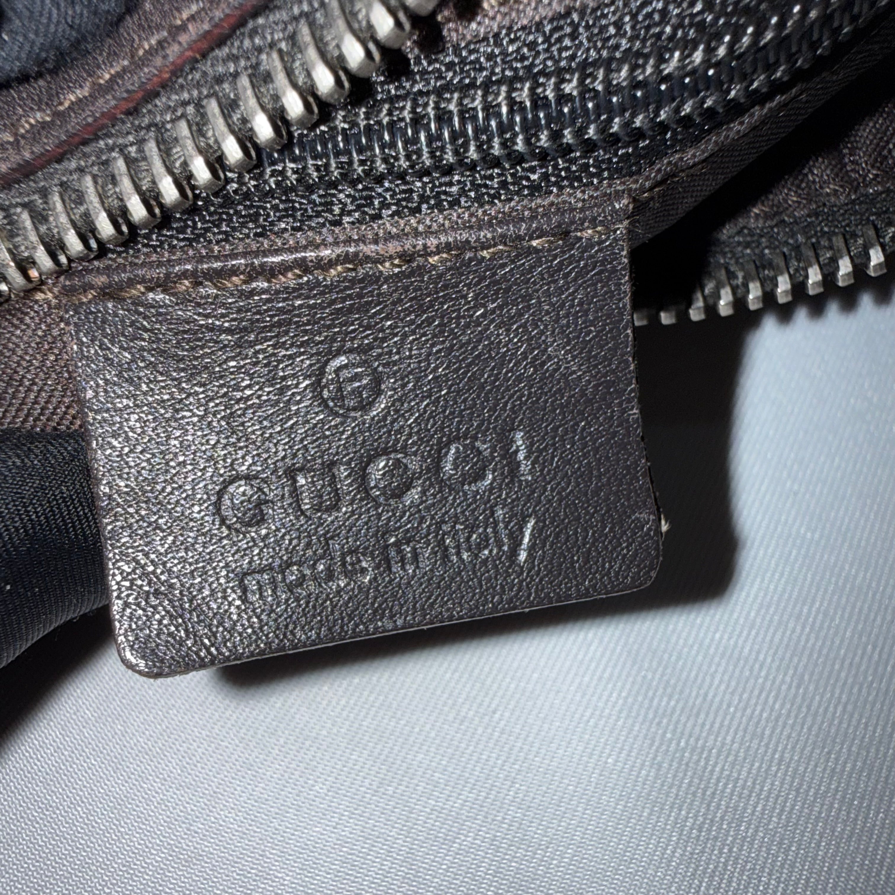 (RESERVED) Gucci Brown Monogram GG Clasp Hobo Brown
