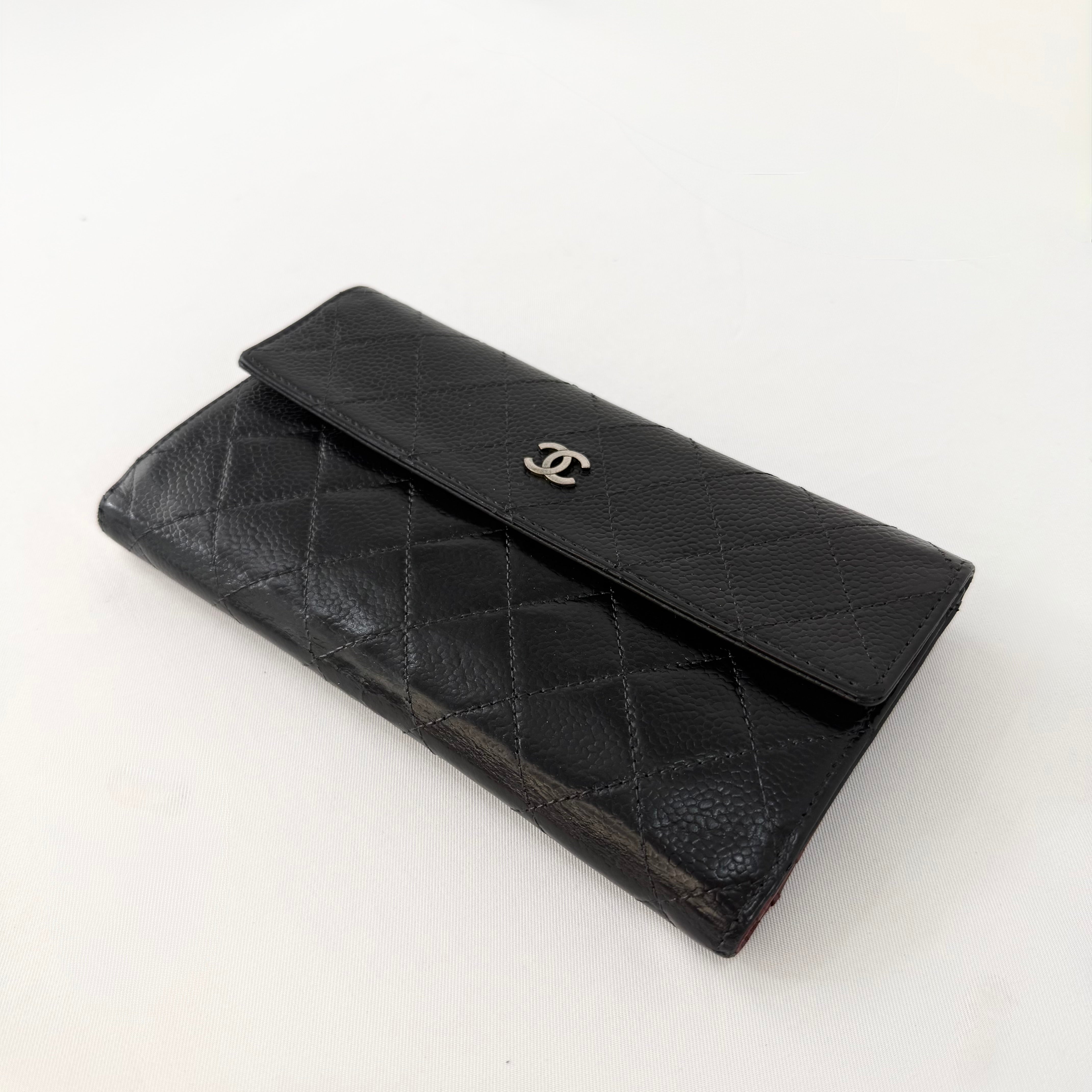 (RESERVED) Chanel Caviar Classic Flap Long Wallet
