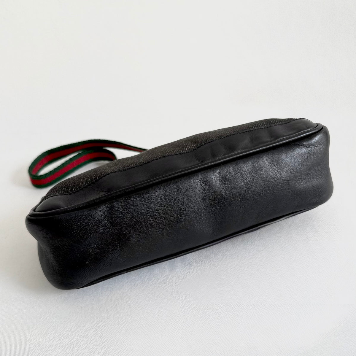 Gucci Denim Web shoulder bag