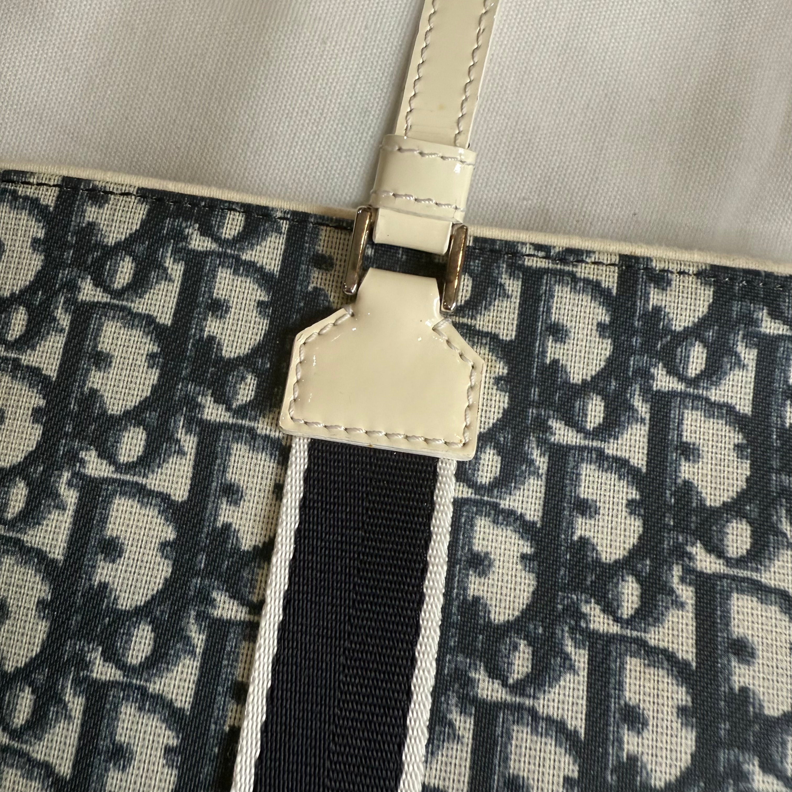 Christian Dior Monogram Trotter No. 1 Tote Bag Navy