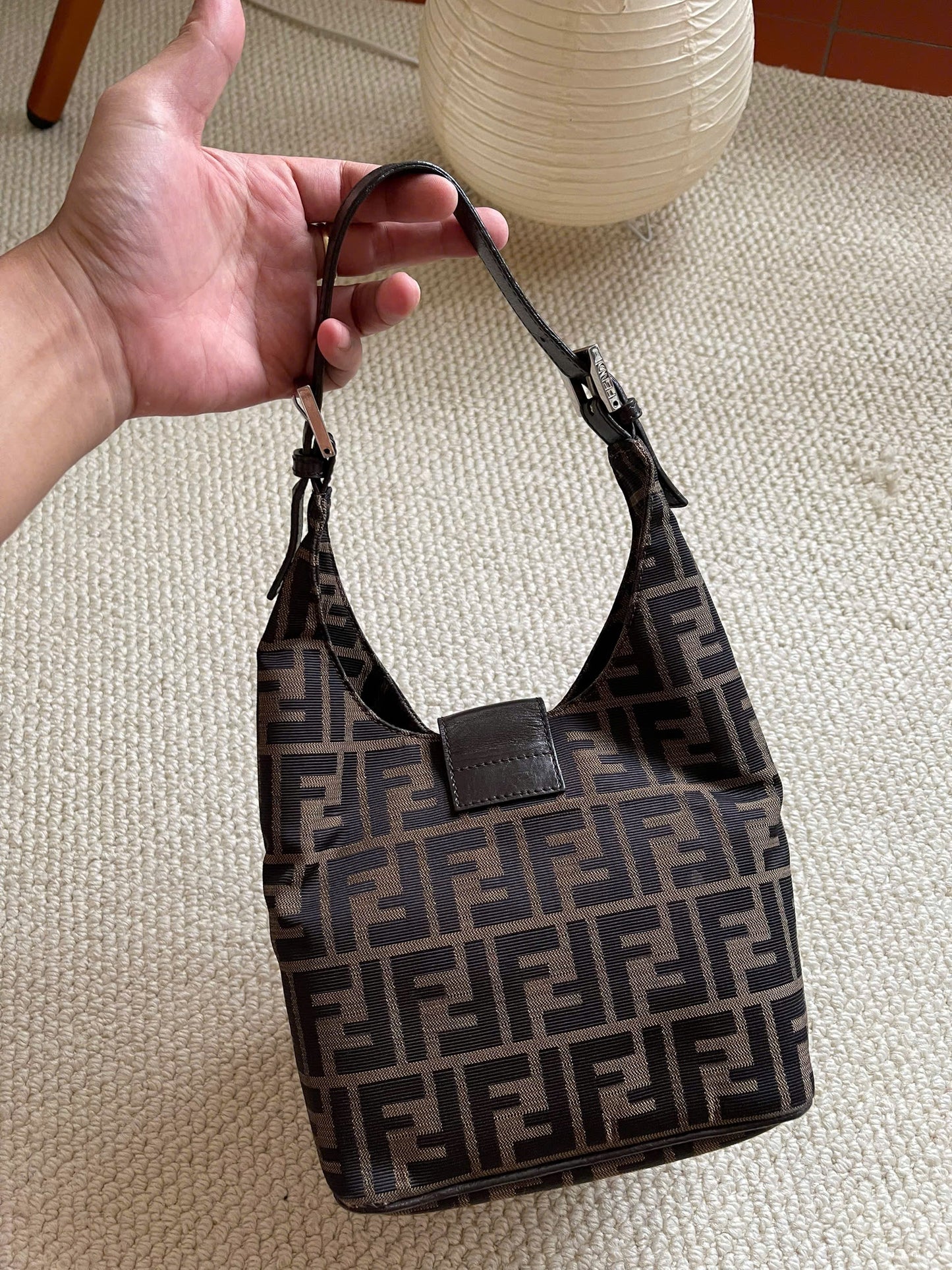 FENDI Zucca Pattern Shoulder Bag