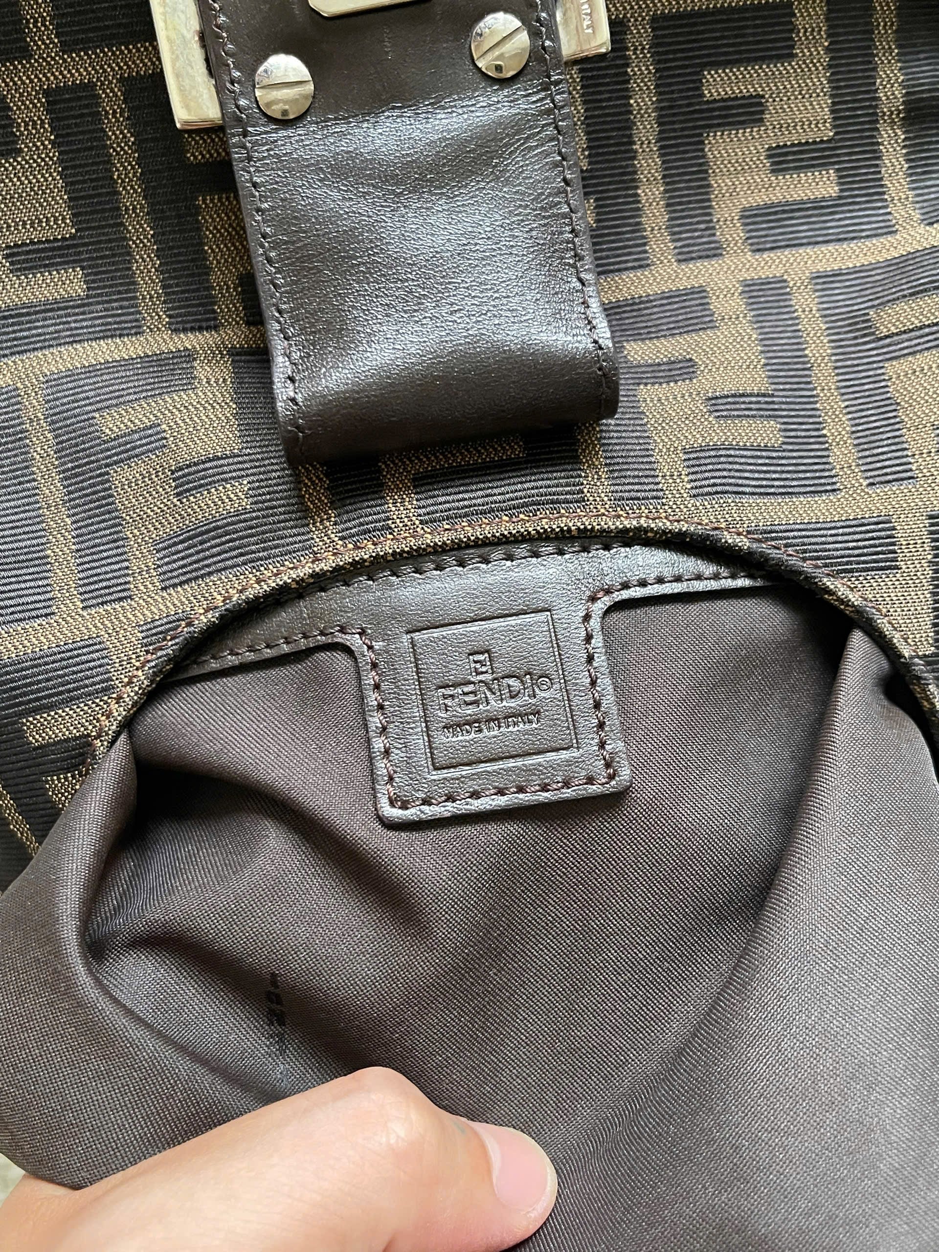FENDI Zucca Pattern Shoulder Bag