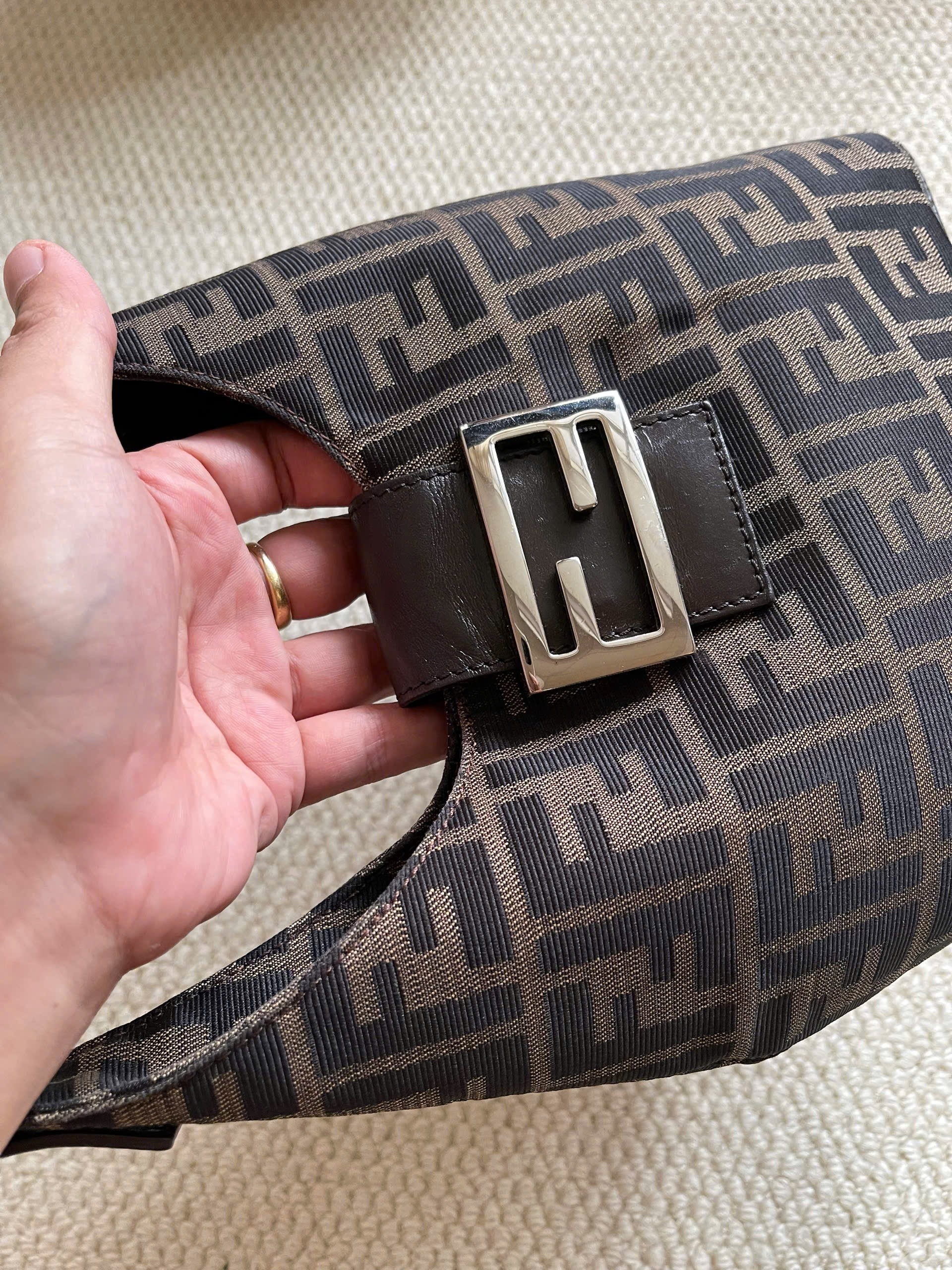 FENDI Zucca Pattern Shoulder Bag