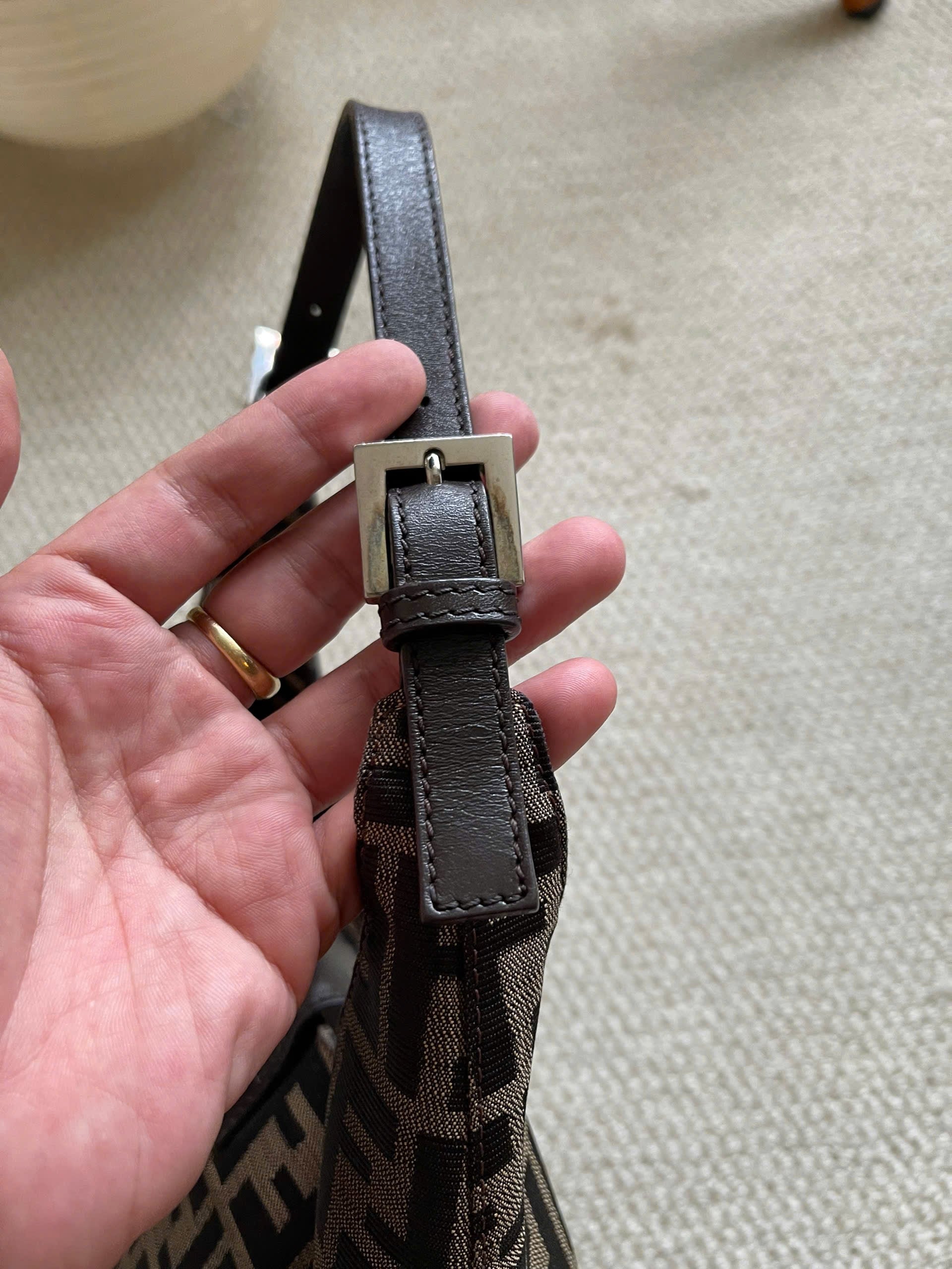 FENDI Zucca Pattern Shoulder Bag