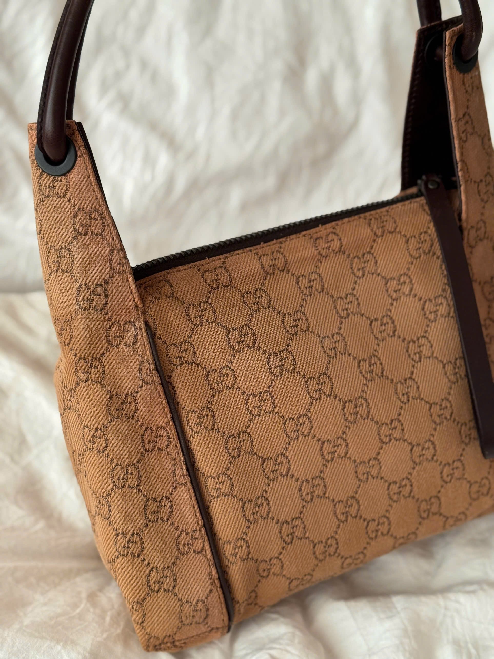 Gucci GG Vintage Denim handbag