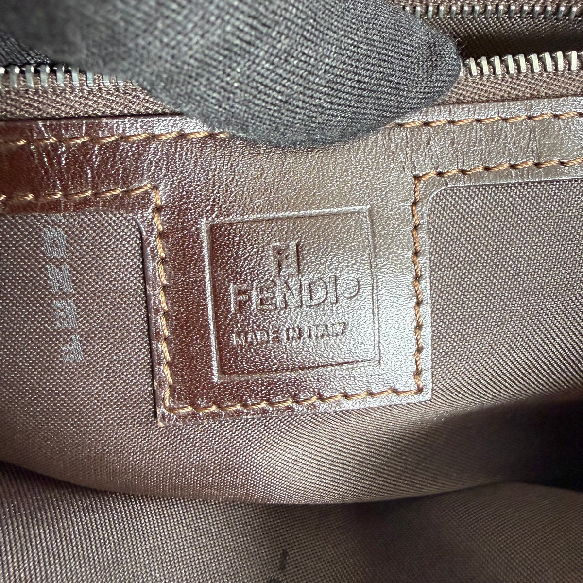 Fendi FF Monogram Baguette Tote Bag