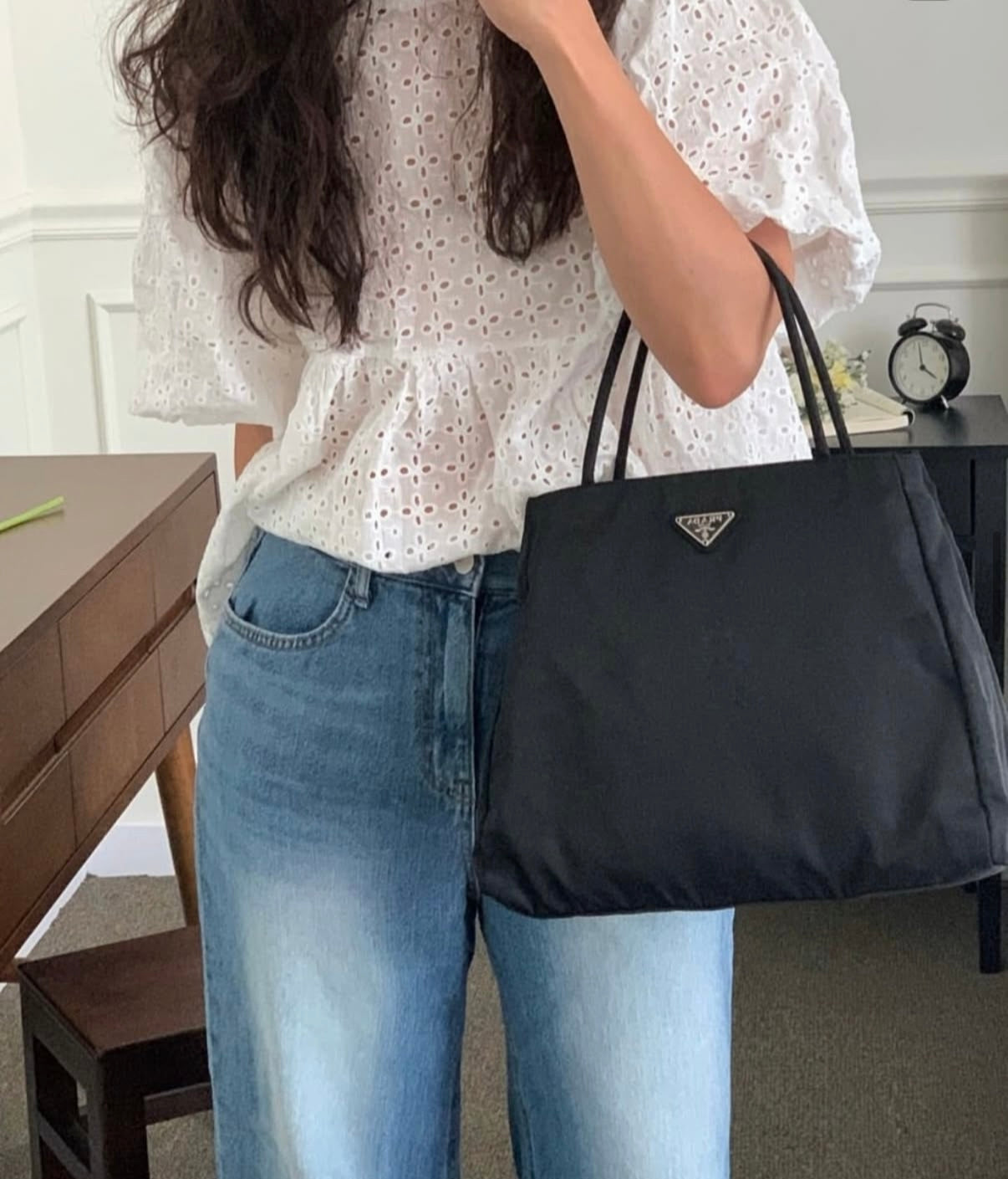 Prada Tessuto tote bag