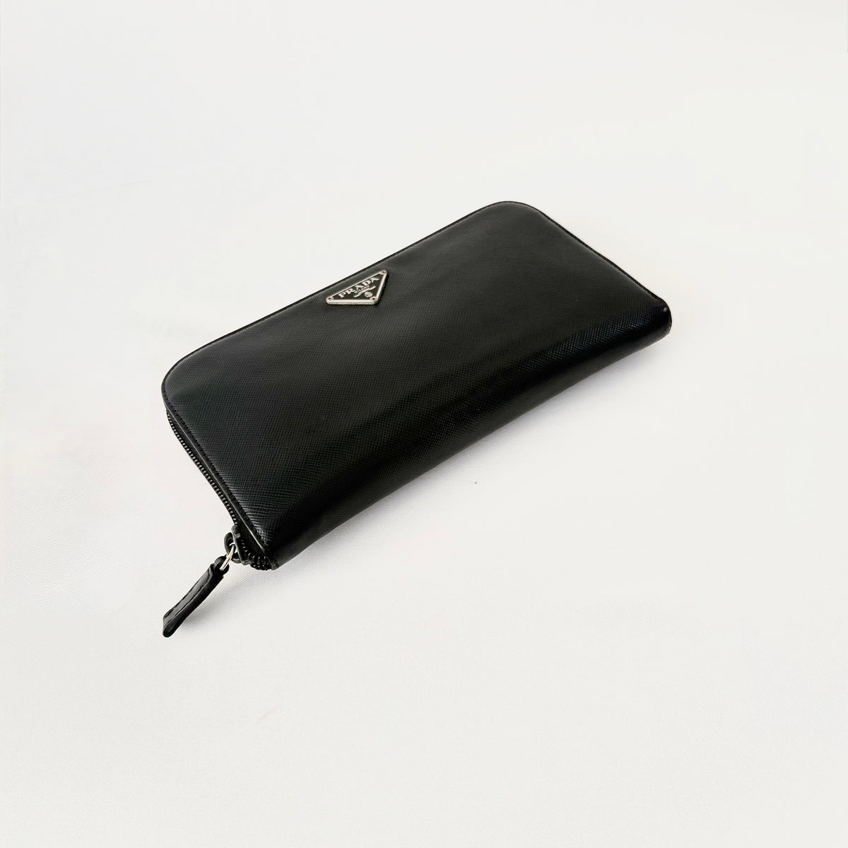 Prada Black Saffiano Leather Wallet