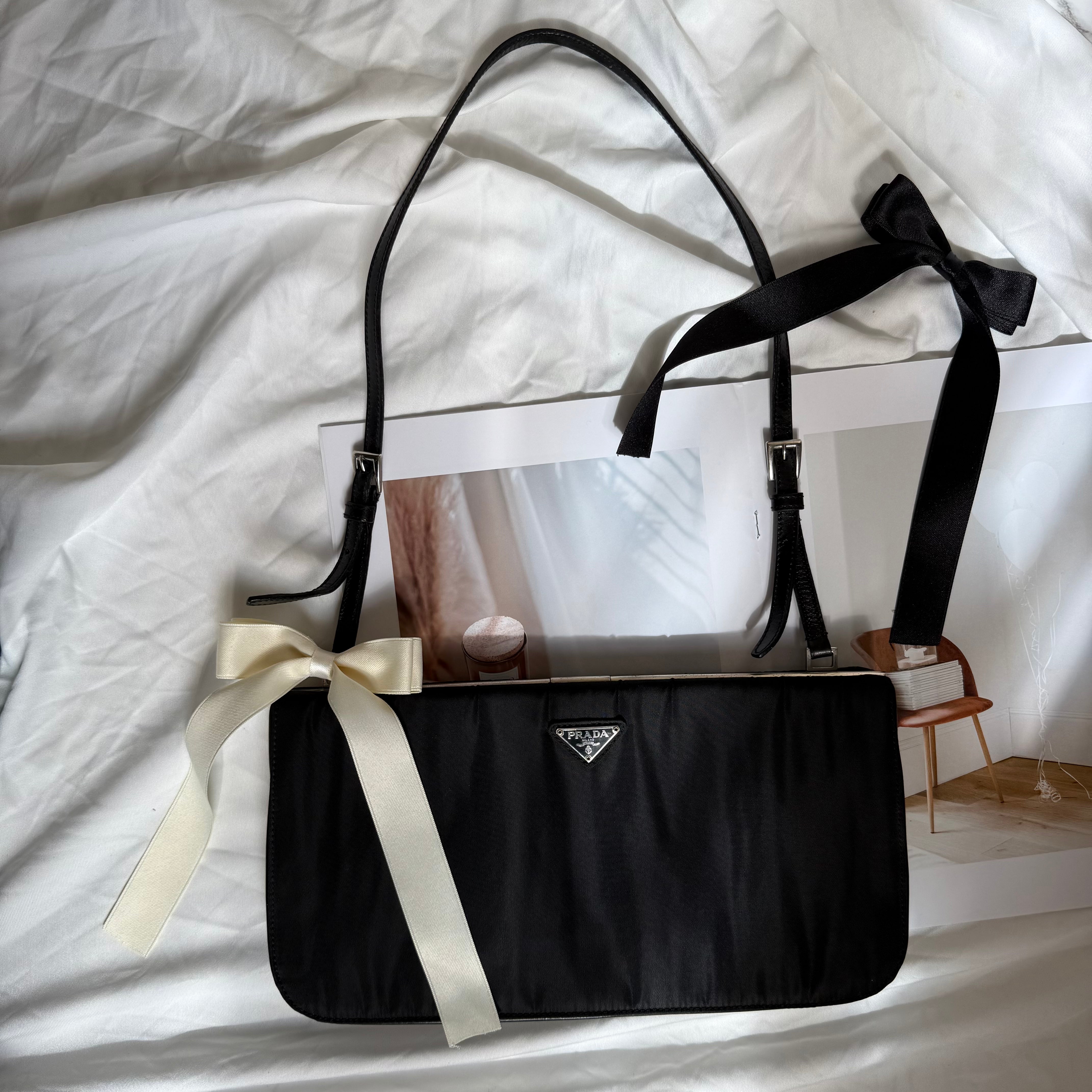 Prada Tessuto Nylon Shoulder Bag