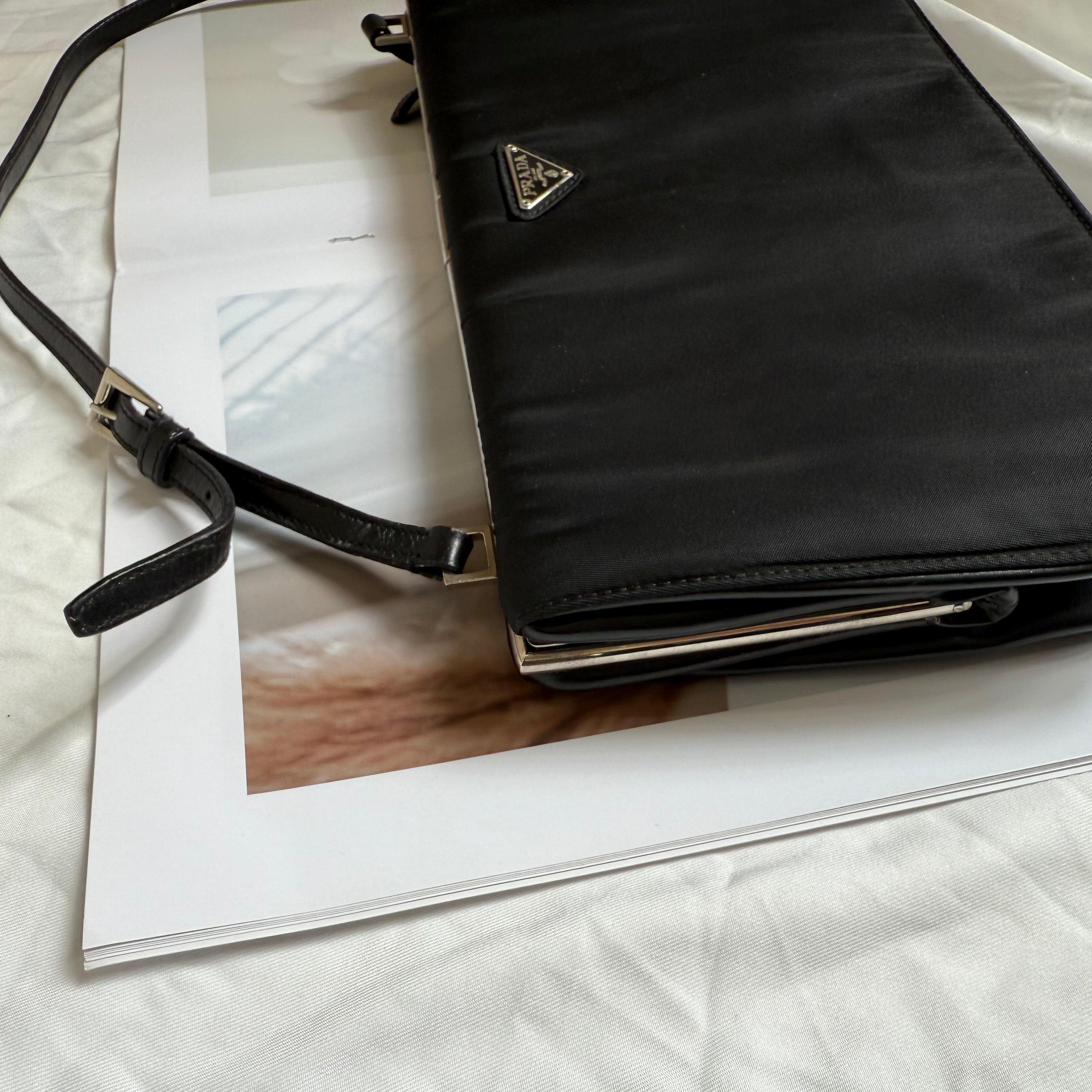 Prada Tessuto Nylon Shoulder Bag
