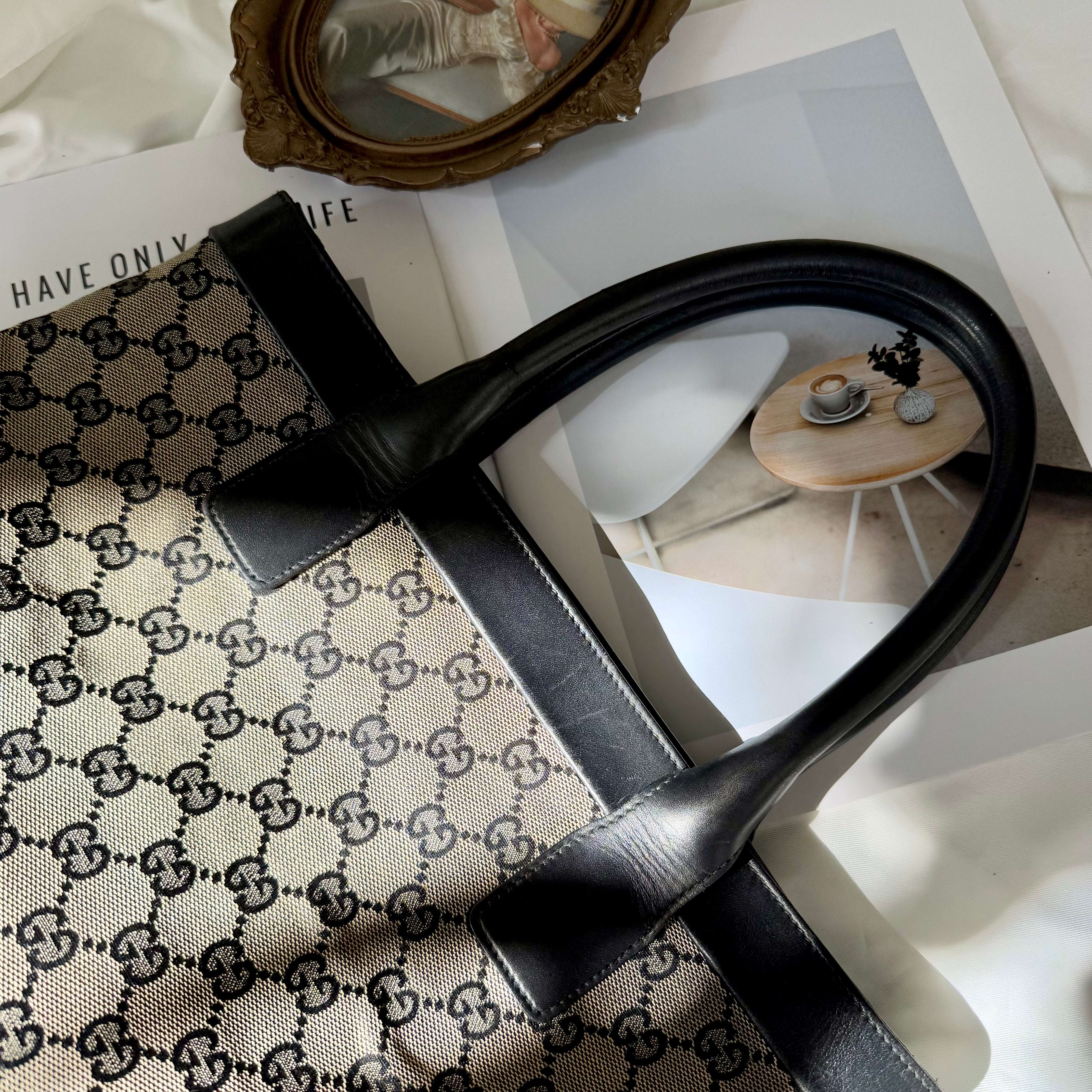 Gucci Tote Bag GG Canvas