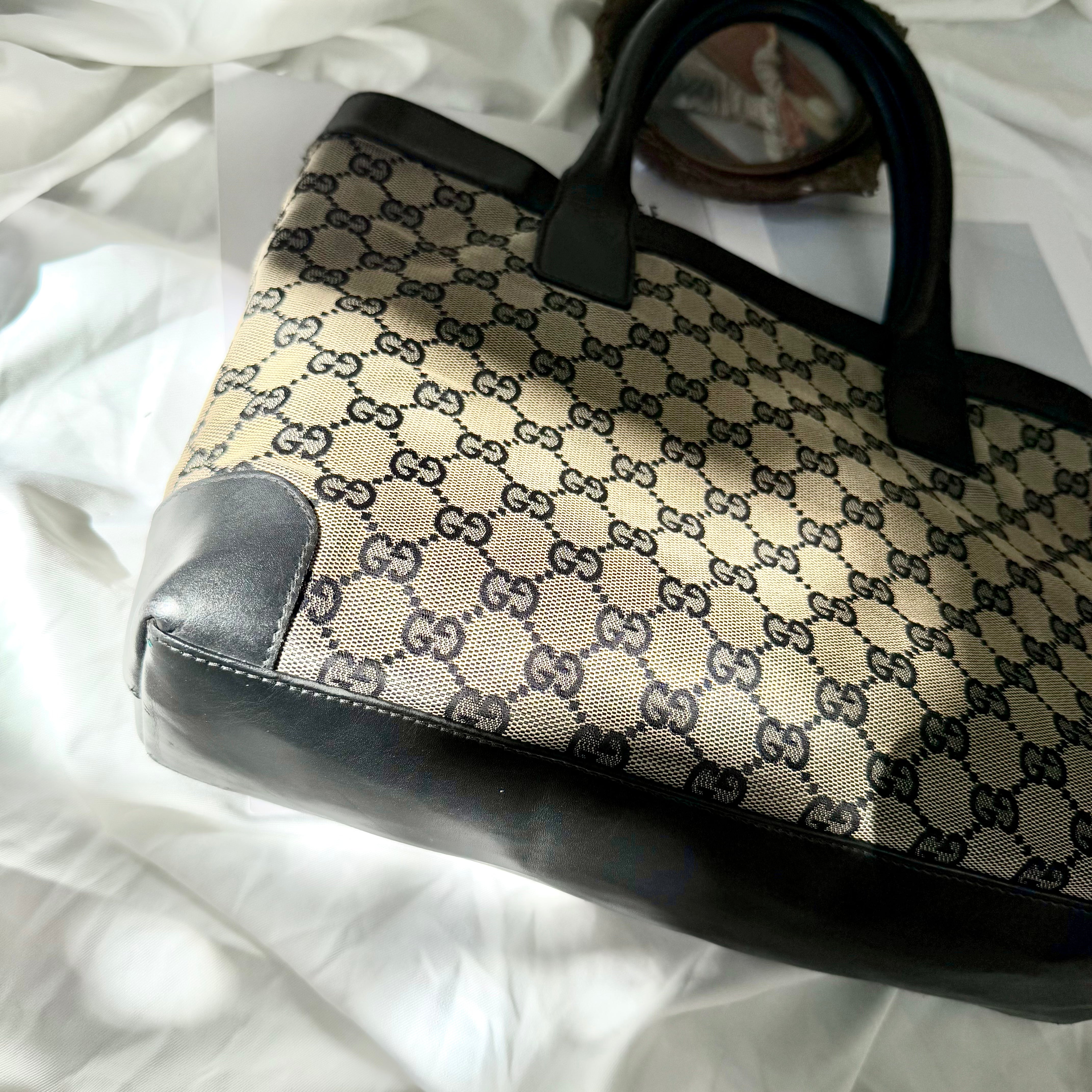Gucci Tote Bag GG Canvas