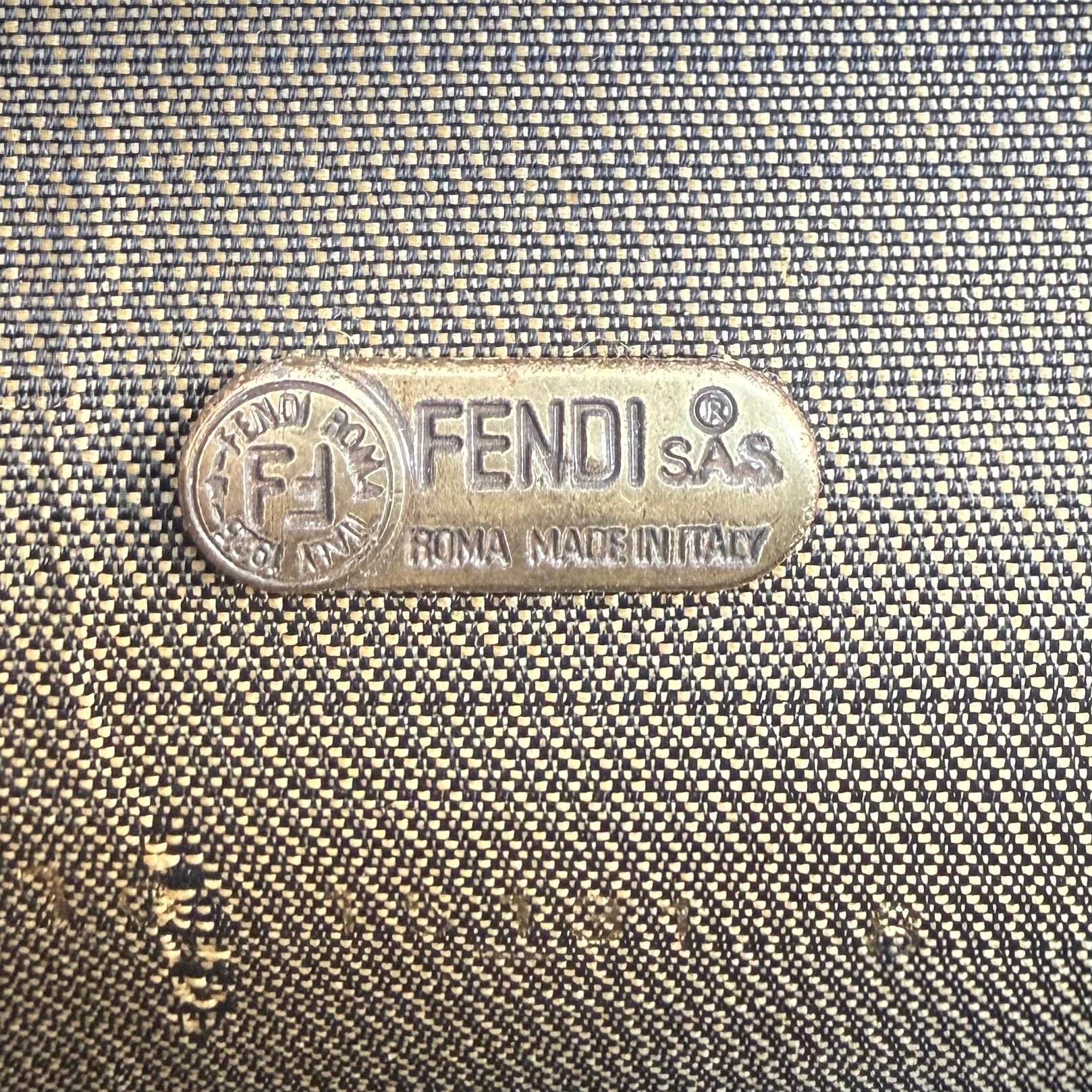 Fendi Brown Zucca FF Bag