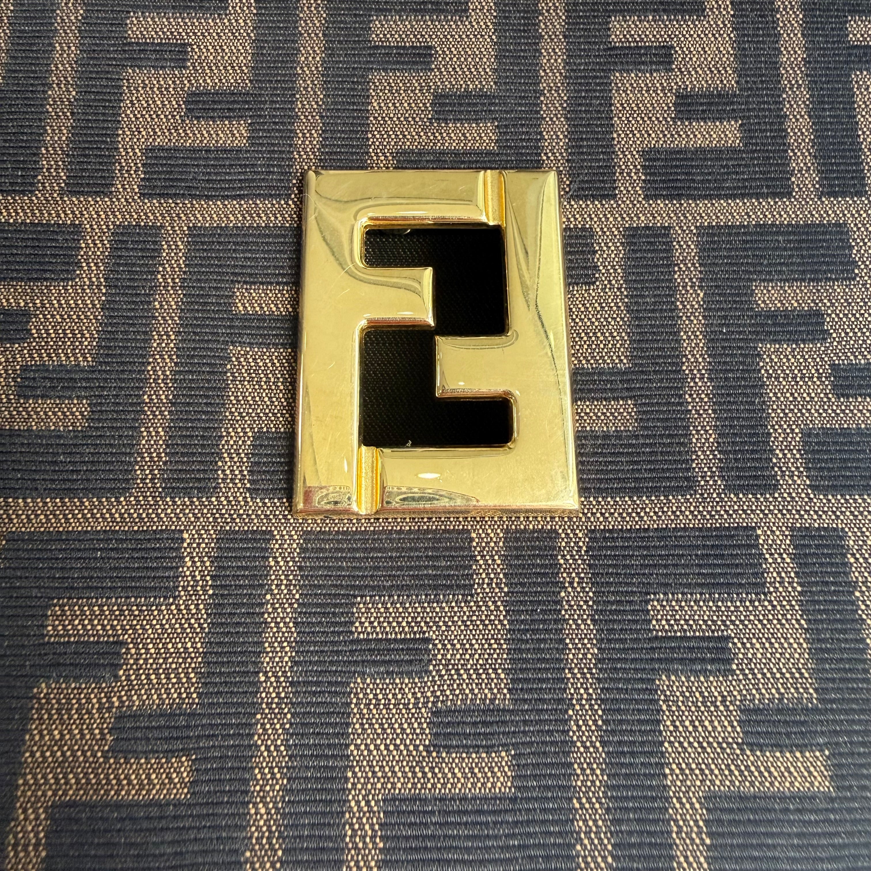 Fendi Brown Zucca FF Bag