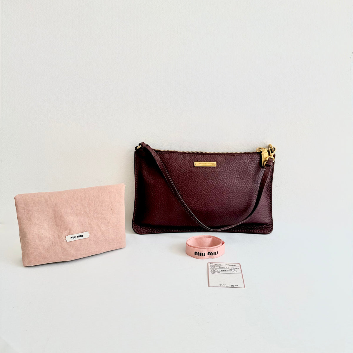 Miu Miu Pochette Shoulder Bag