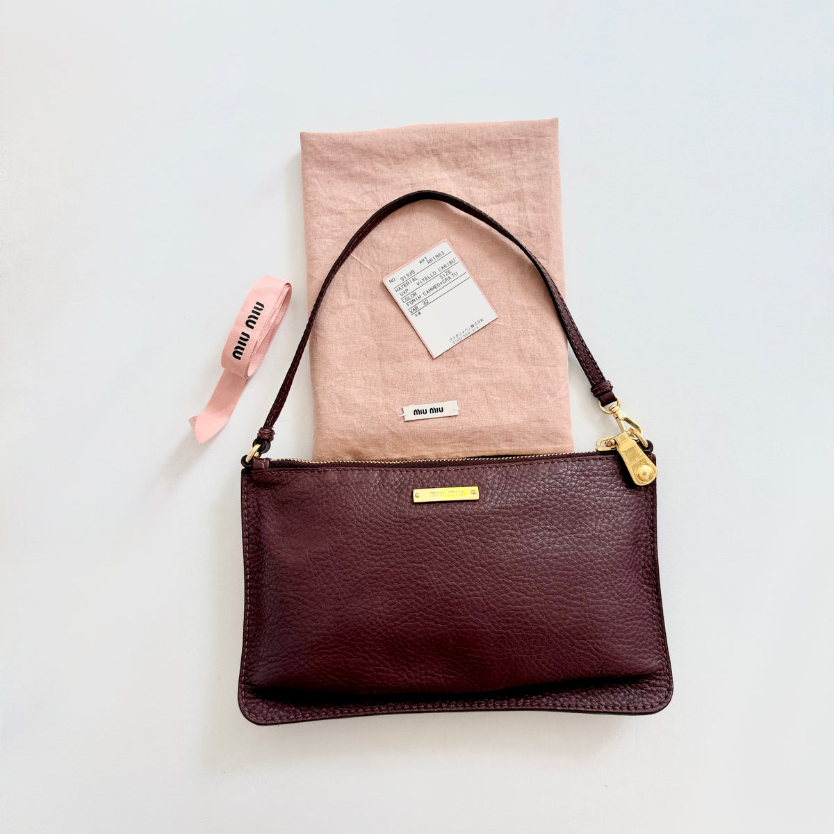Miu Miu Pochette Shoulder Bag