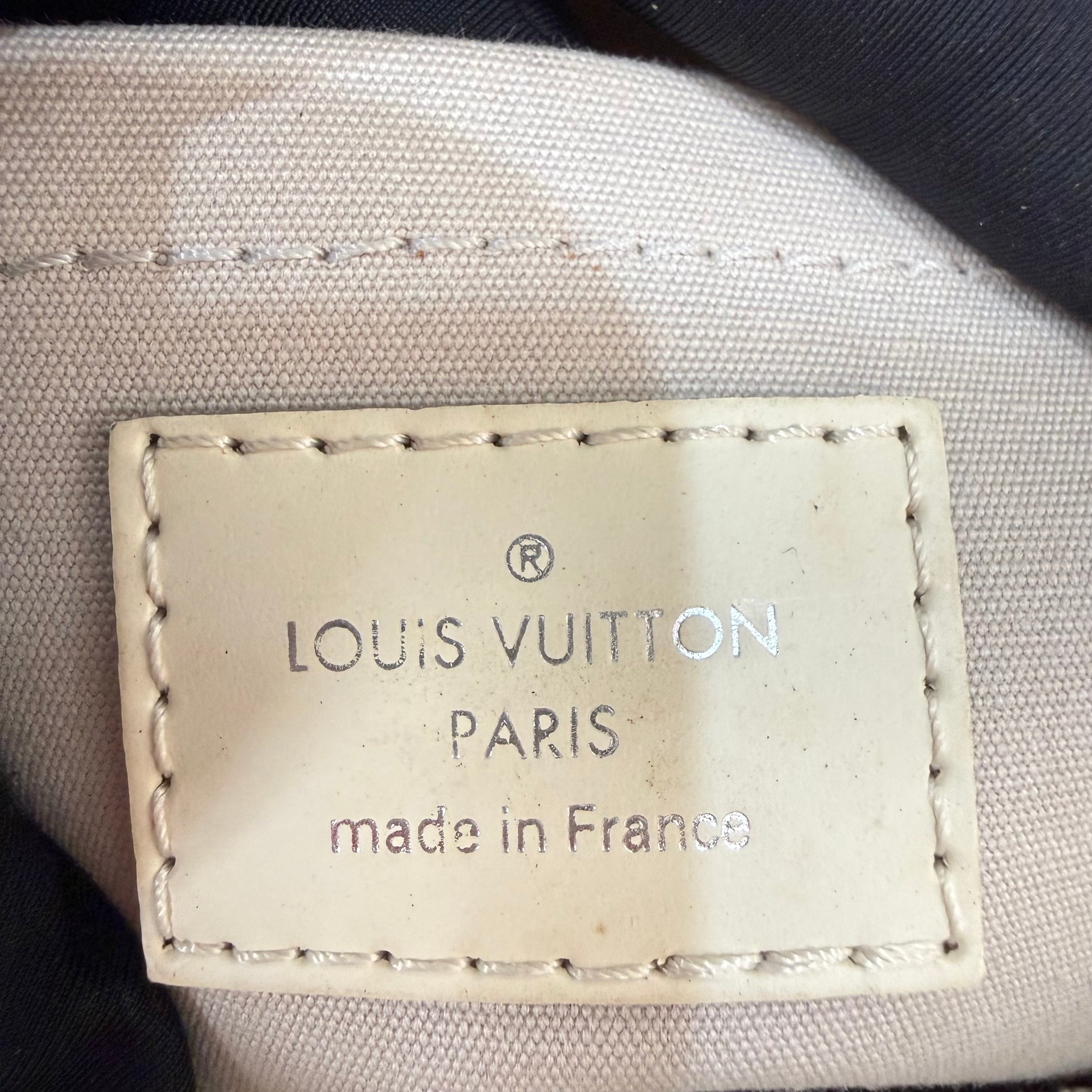 Louis Vuitton White Montaigne Bowling GM Epi