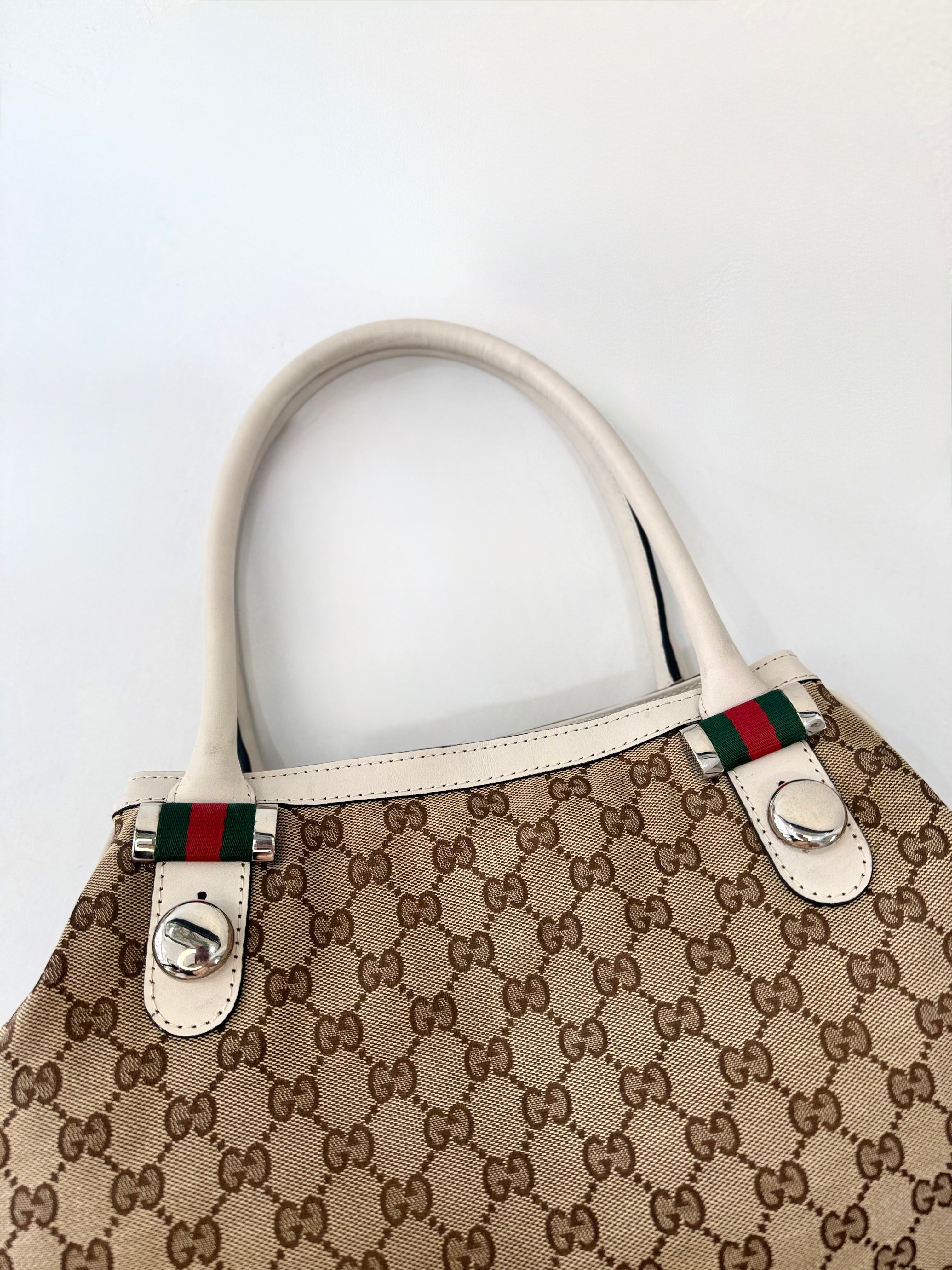 Gucci GG Canvas Matchball Abbey Tote