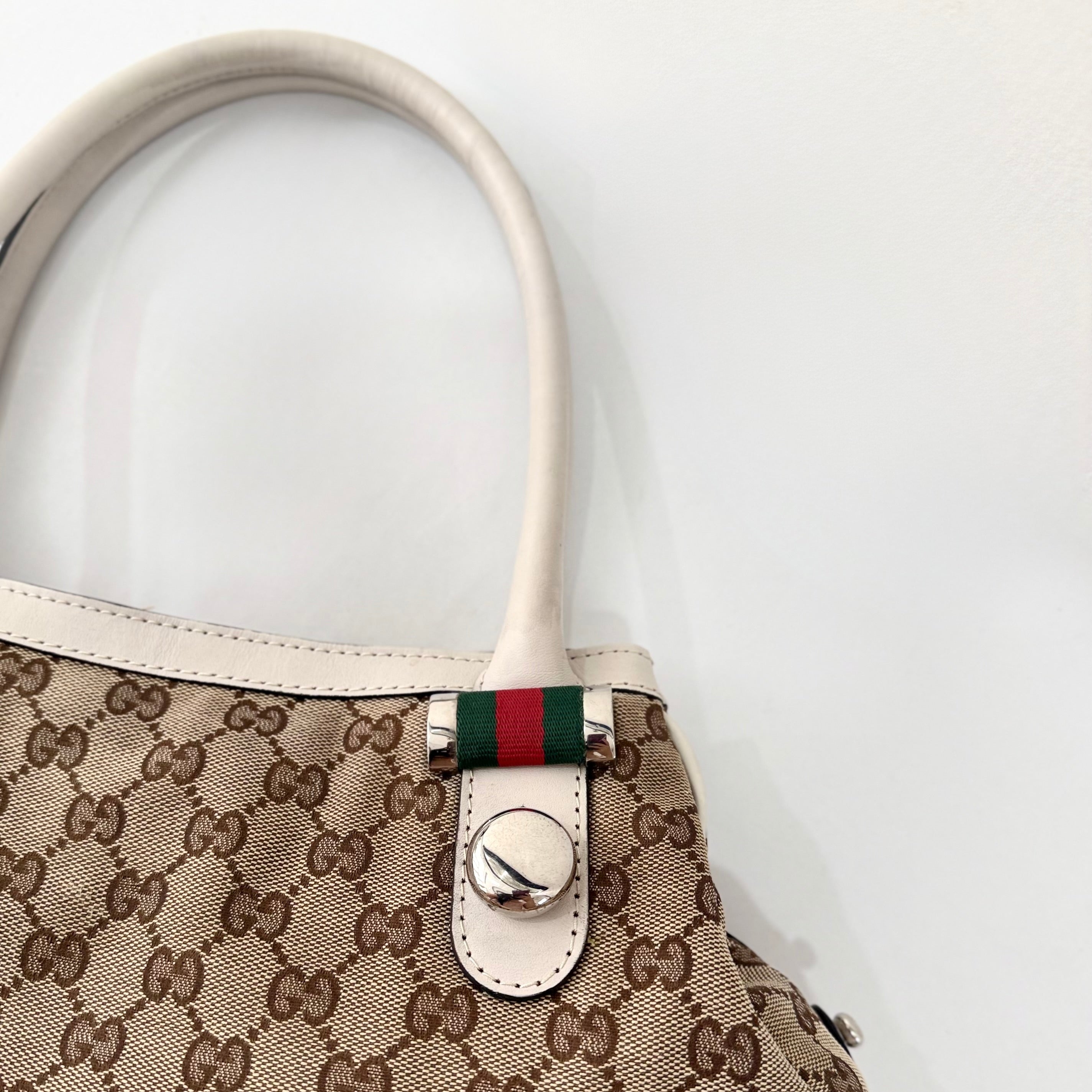 Gucci GG Canvas Matchball Abbey Tote
