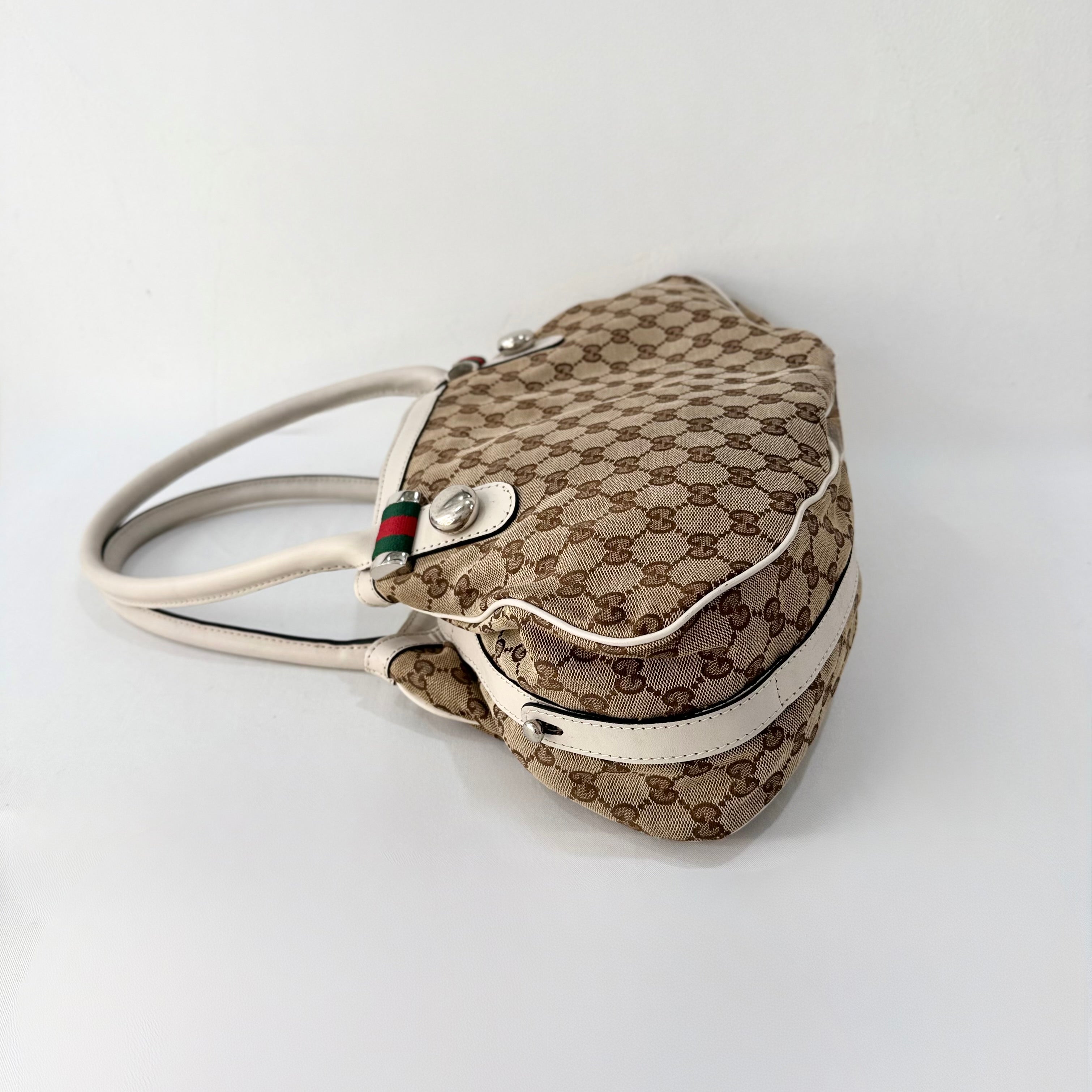 Gucci GG Canvas Matchball Abbey Tote