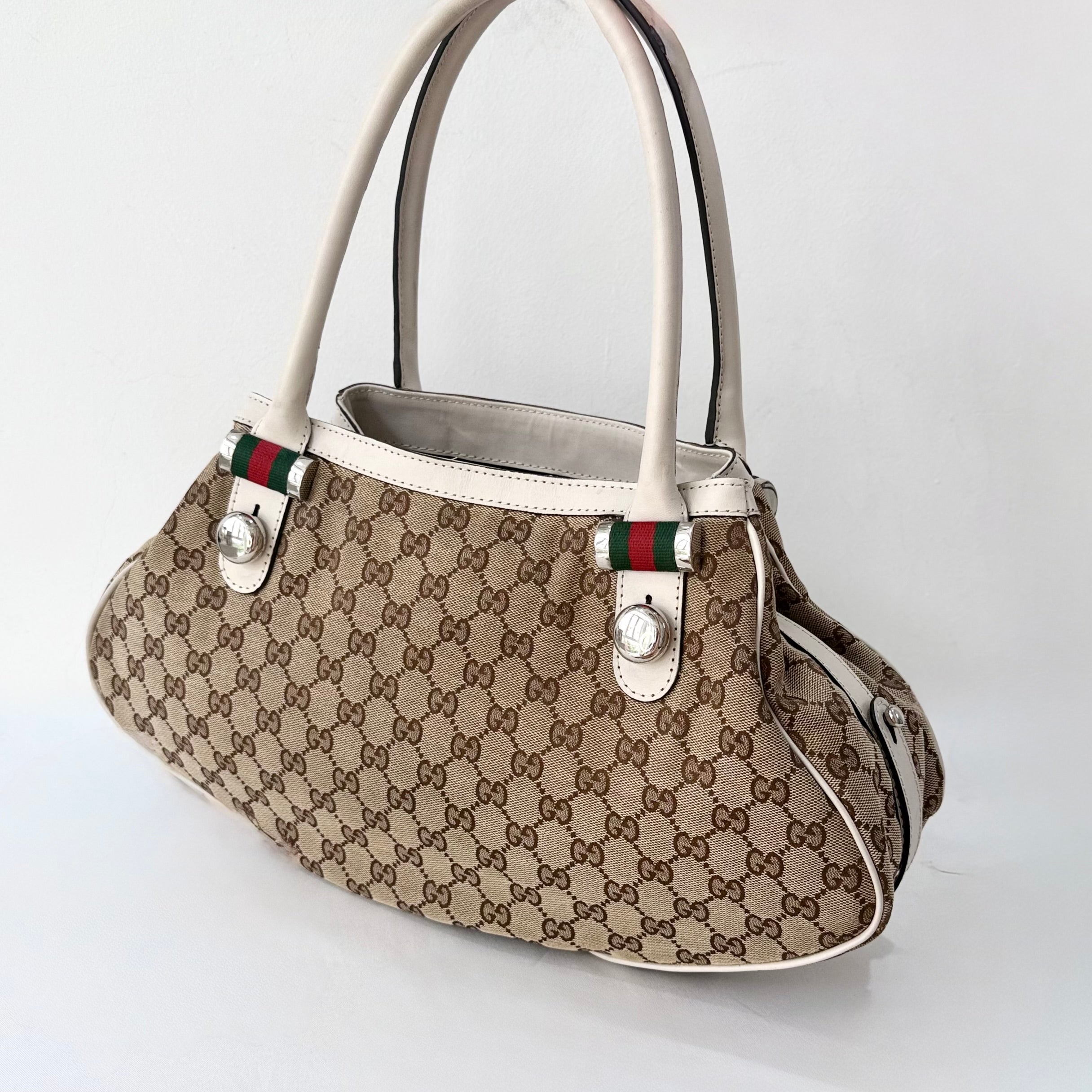 Gucci GG Canvas Matchball Abbey Tote