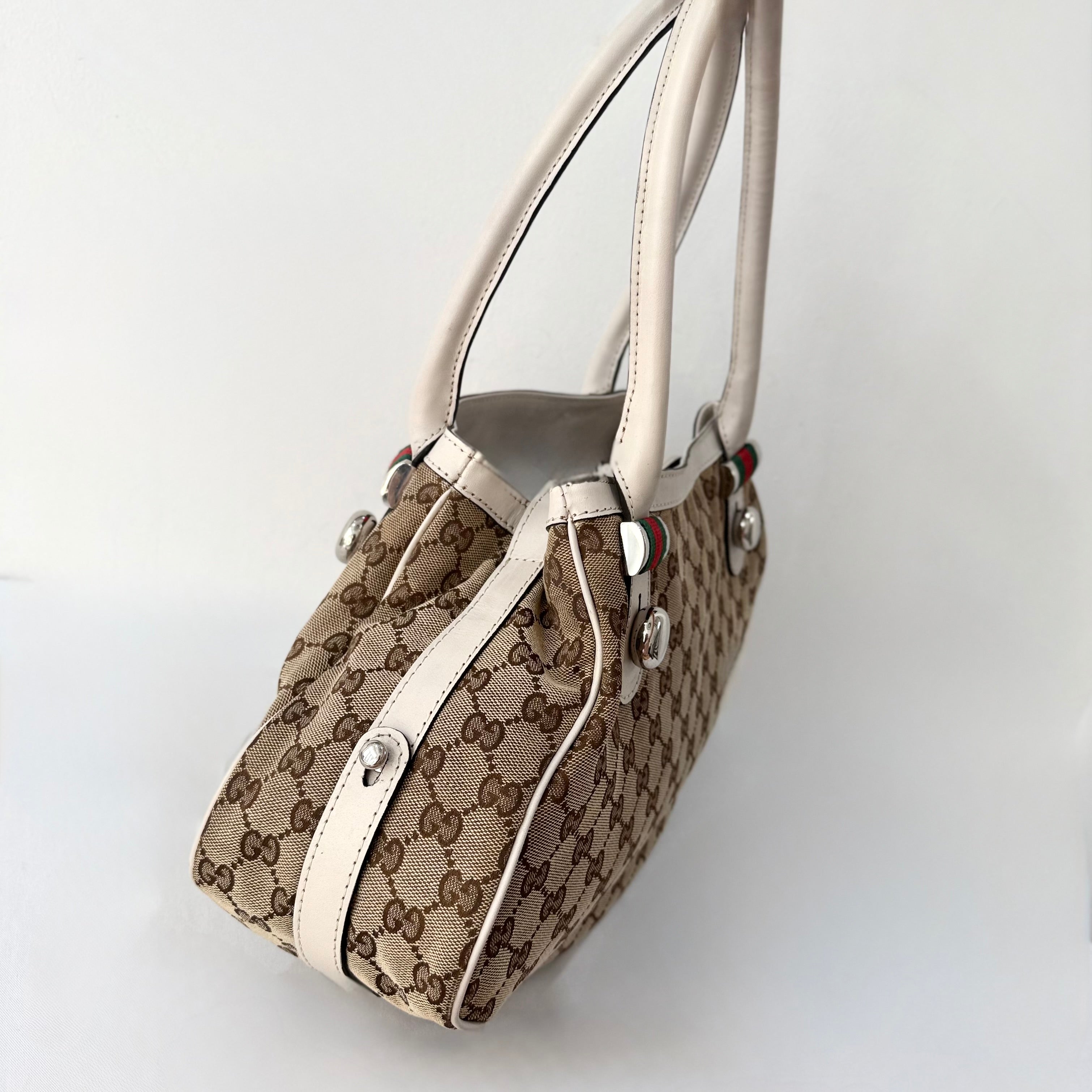 Gucci GG Canvas Matchball Abbey Tote