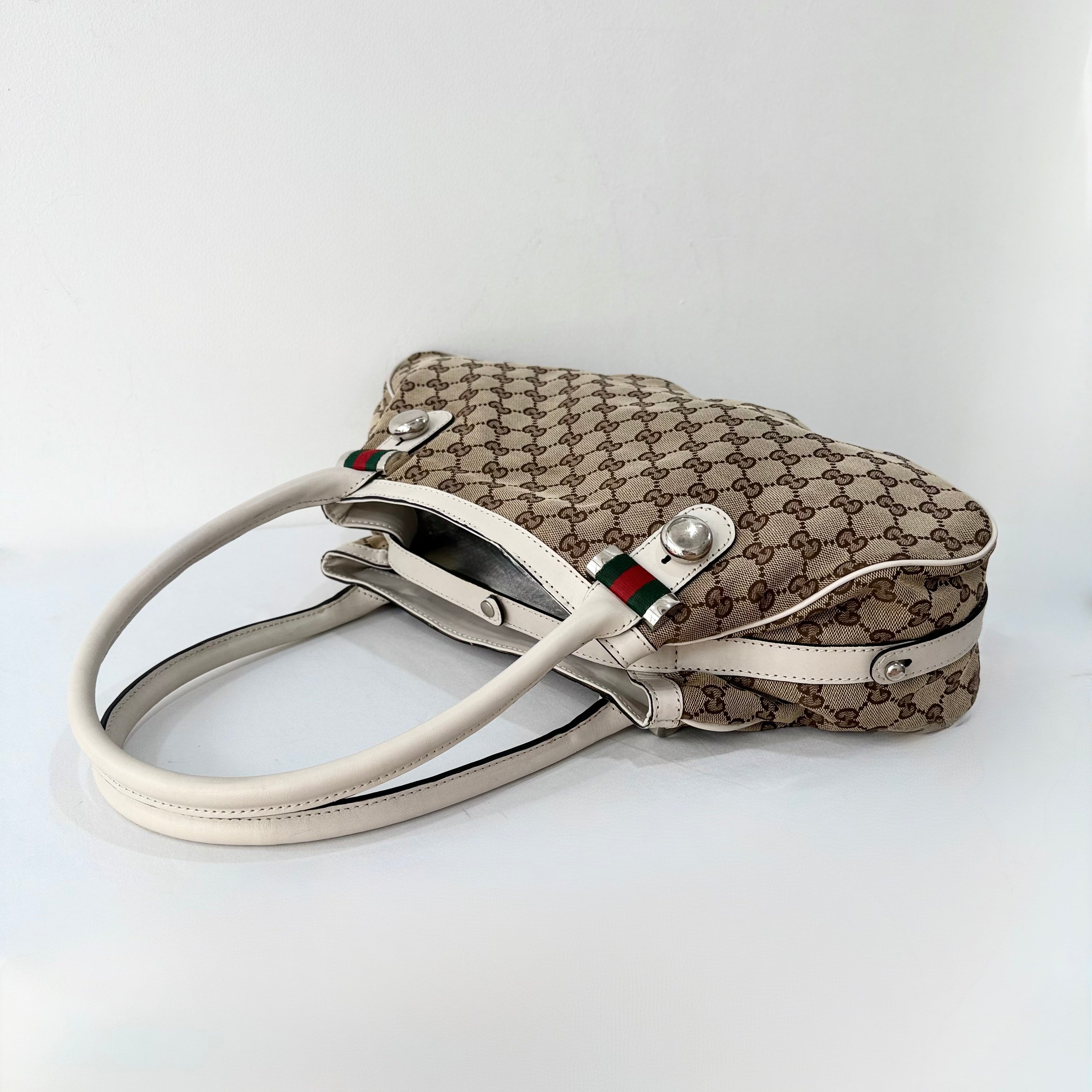 Gucci GG Canvas Matchball Abbey Tote