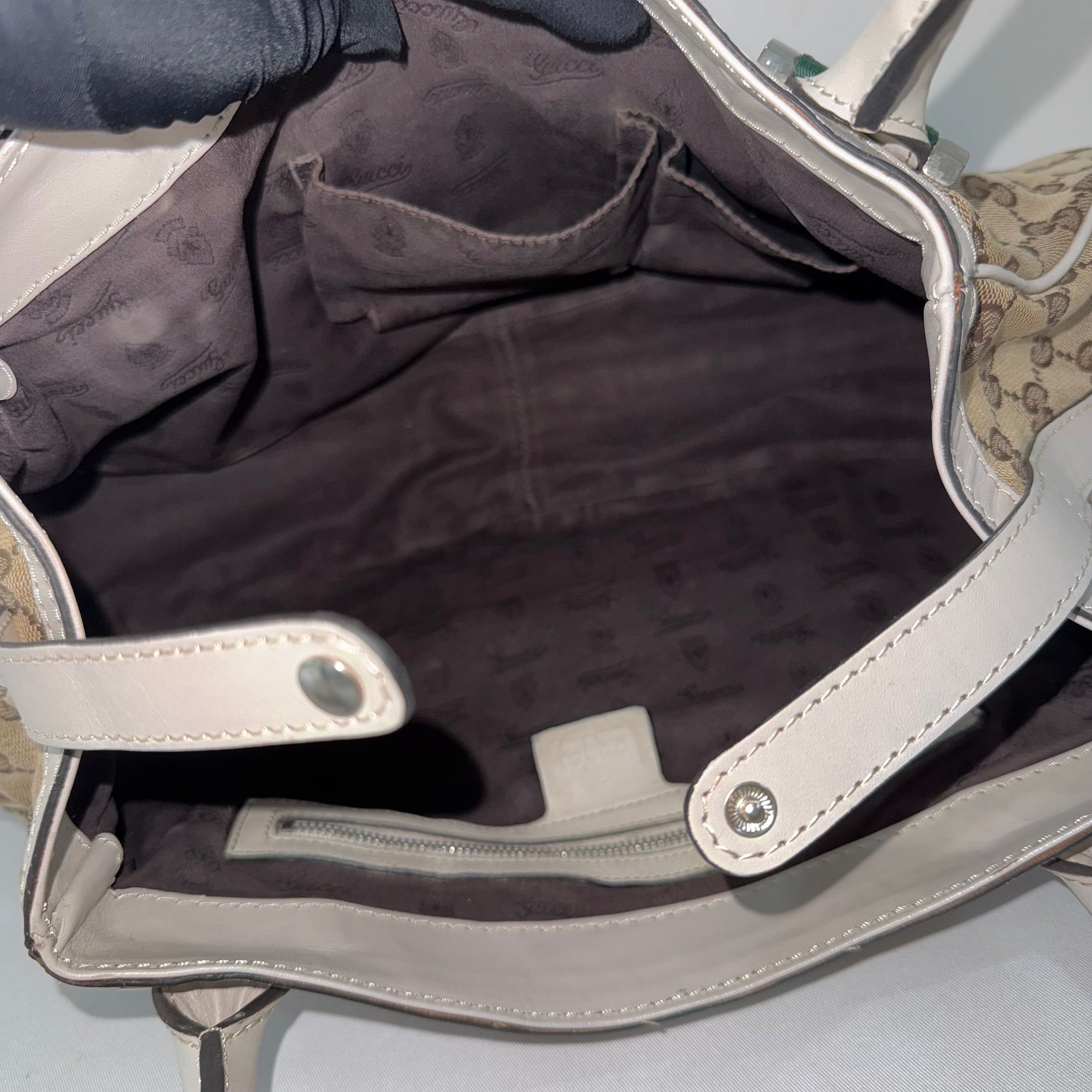 Gucci GG Canvas Matchball Abbey Tote