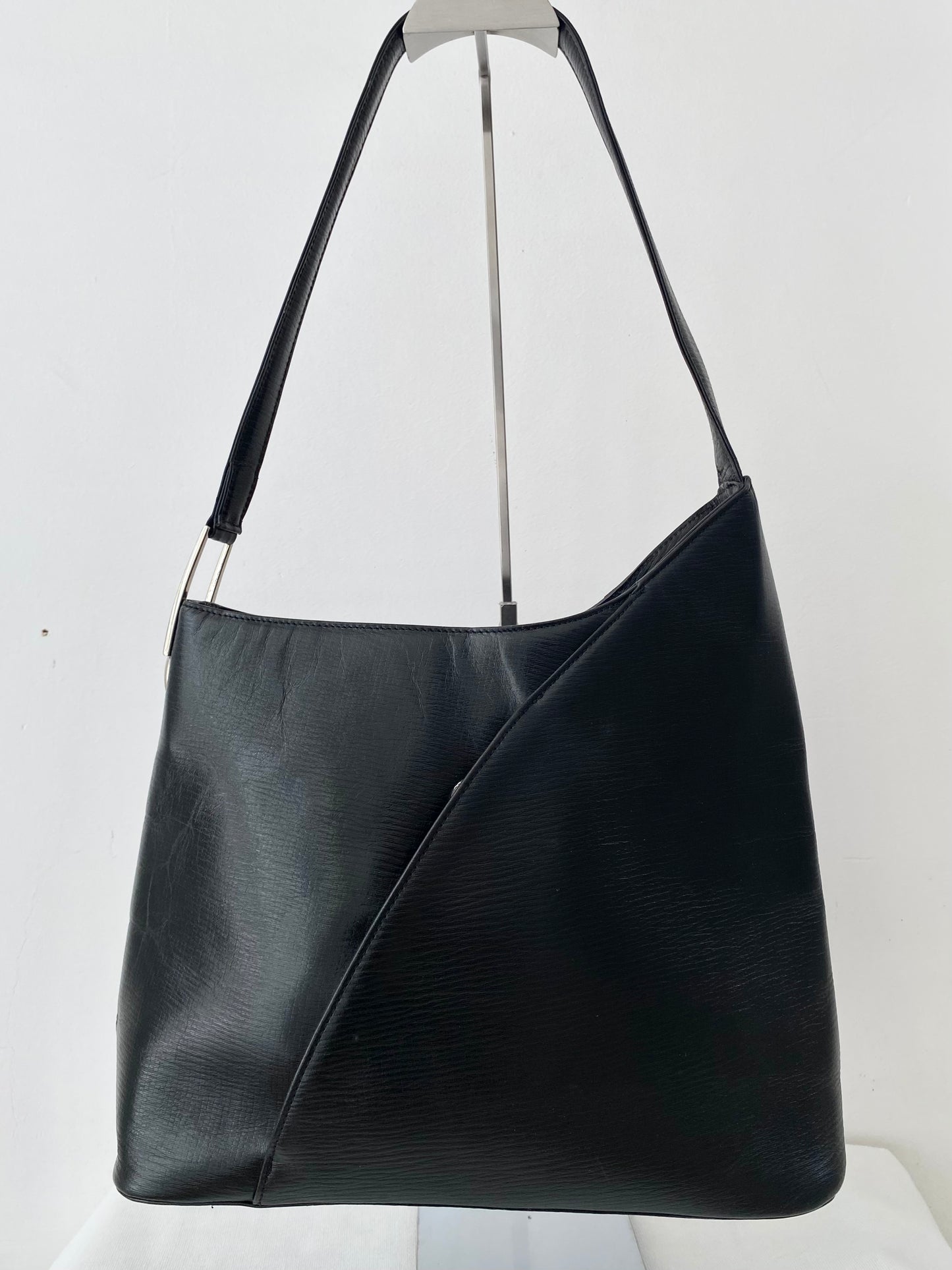 Balenciaga Black Leather Handbag