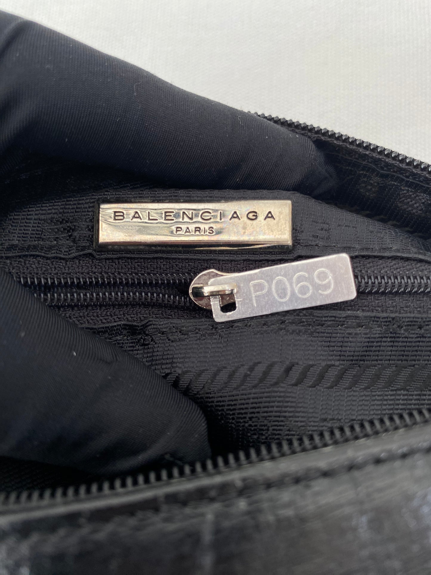Balenciaga Black Leather Handbag
