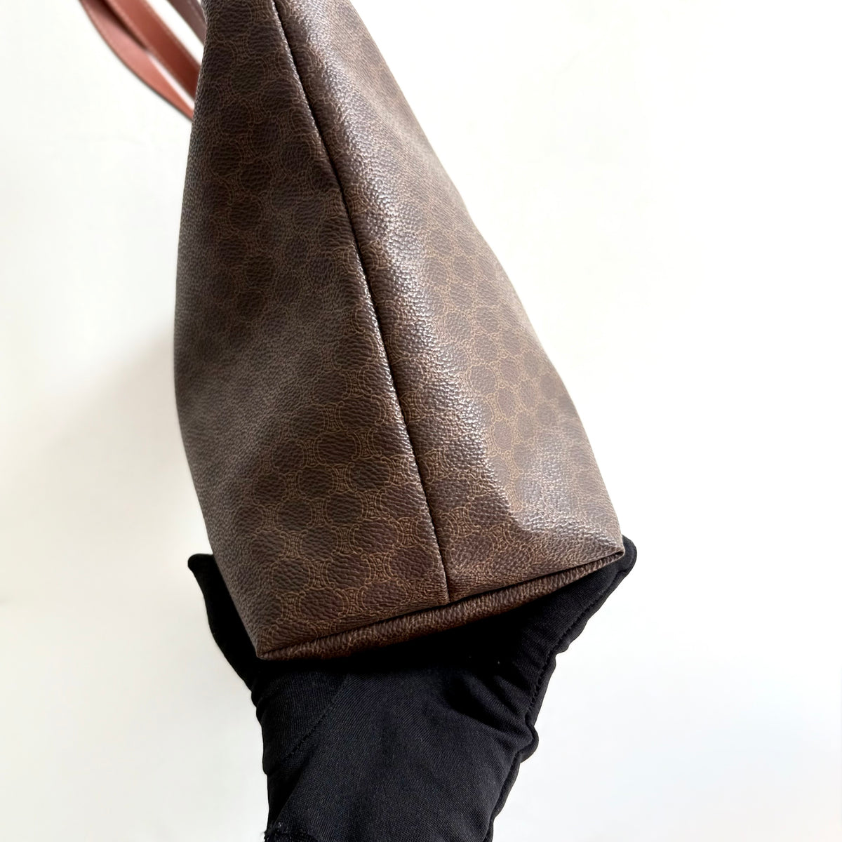 Celine Macadam Coated Canvas Tote Bag