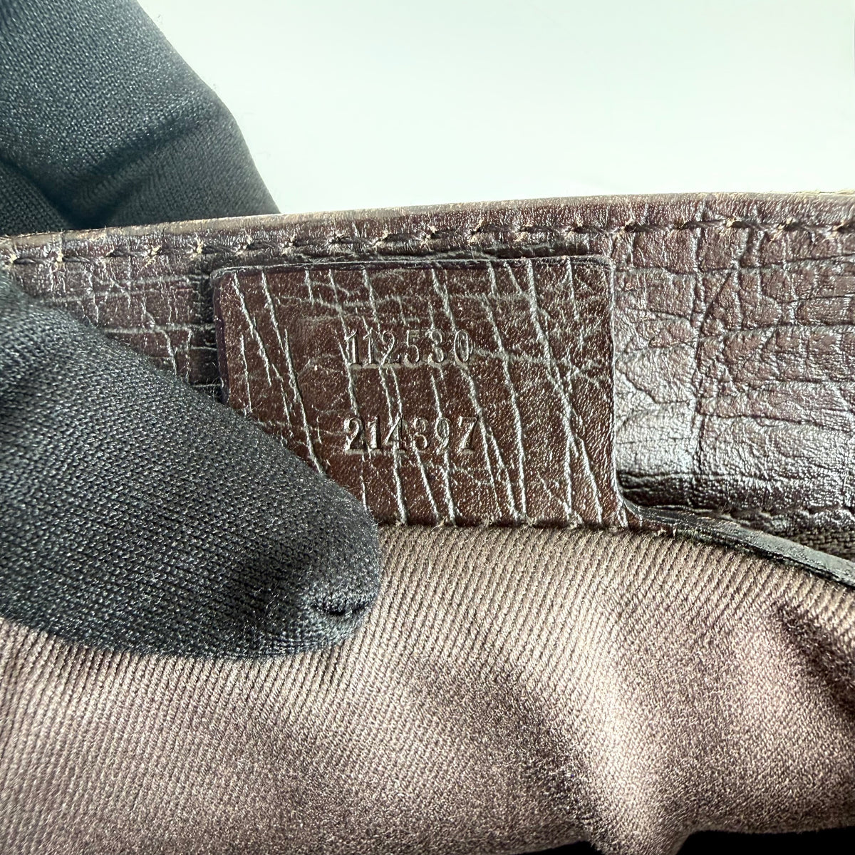 Gucci GG Canvas Bamboo Tote Bag