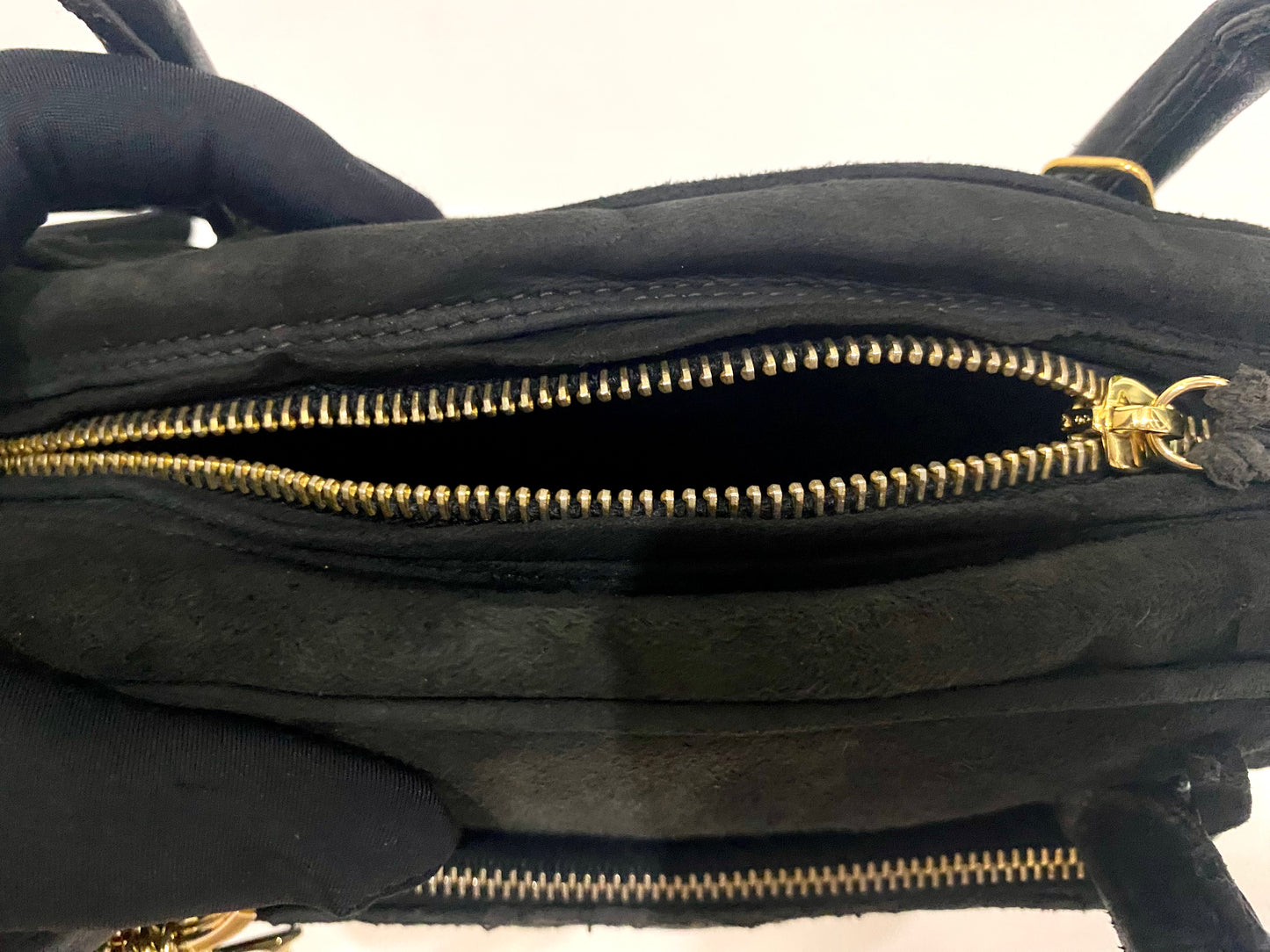 Christian Dior Black Cannage Vintage Handbag