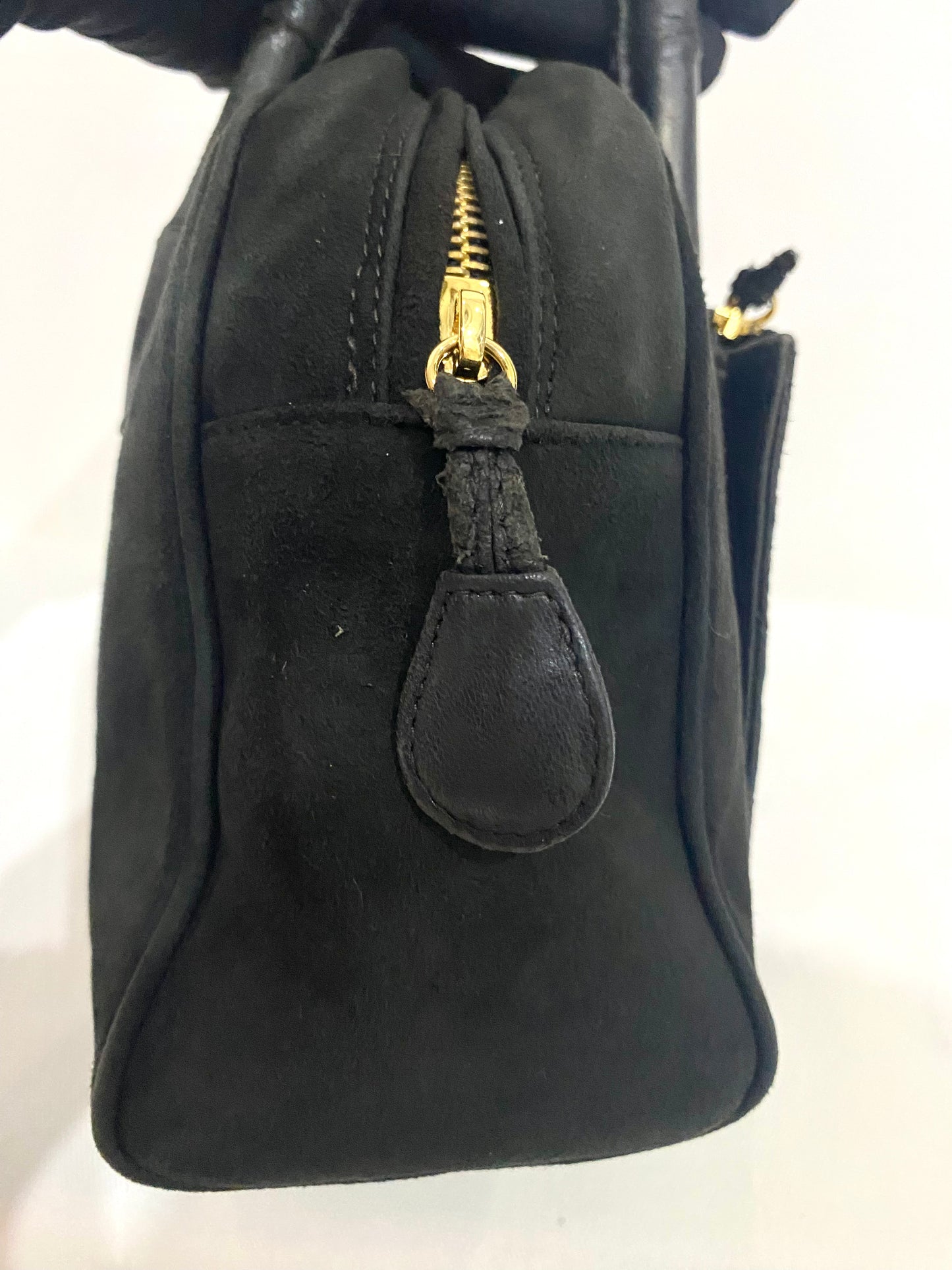 Christian Dior Black Cannage Vintage Handbag