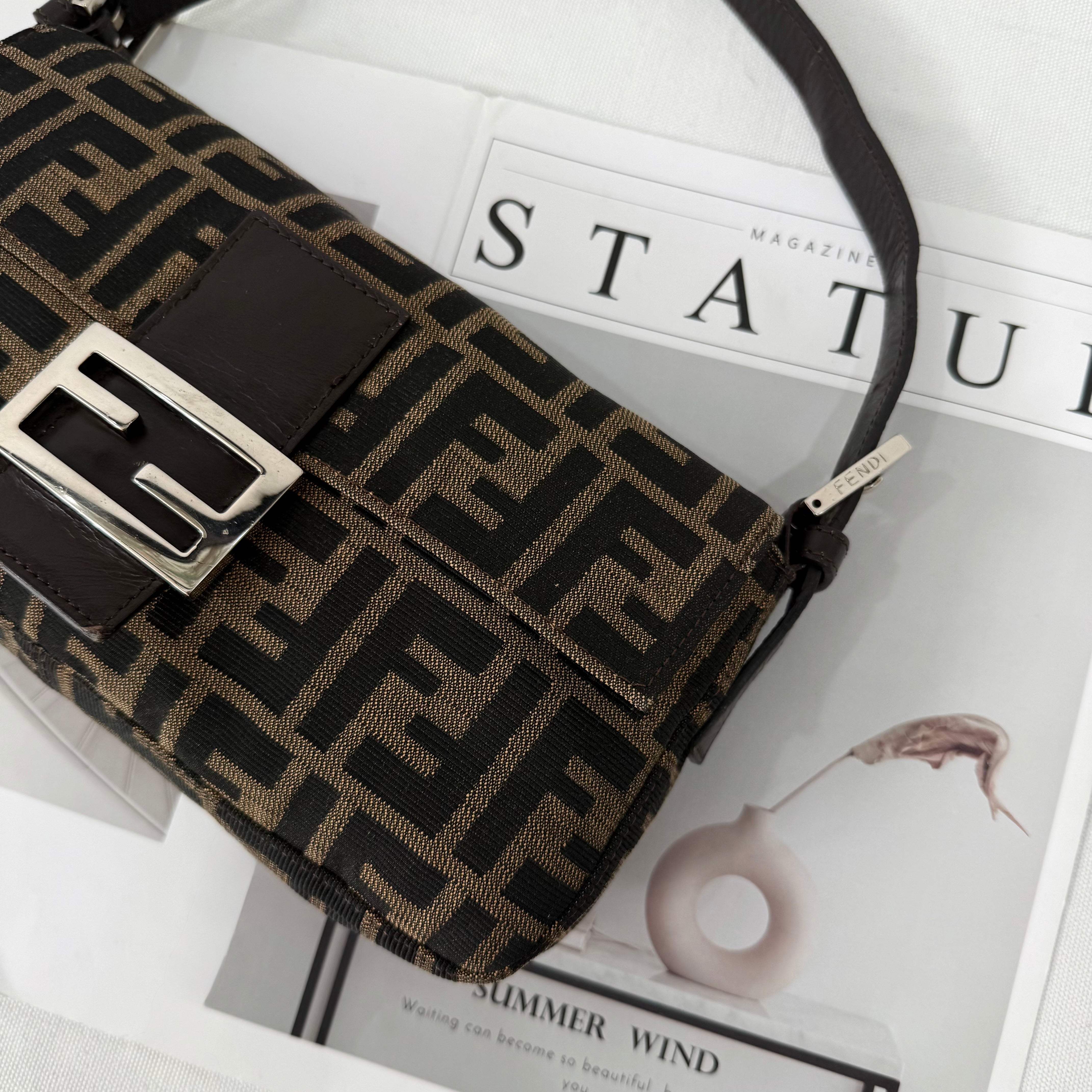 Fendi Vintage Zucca Baguette
