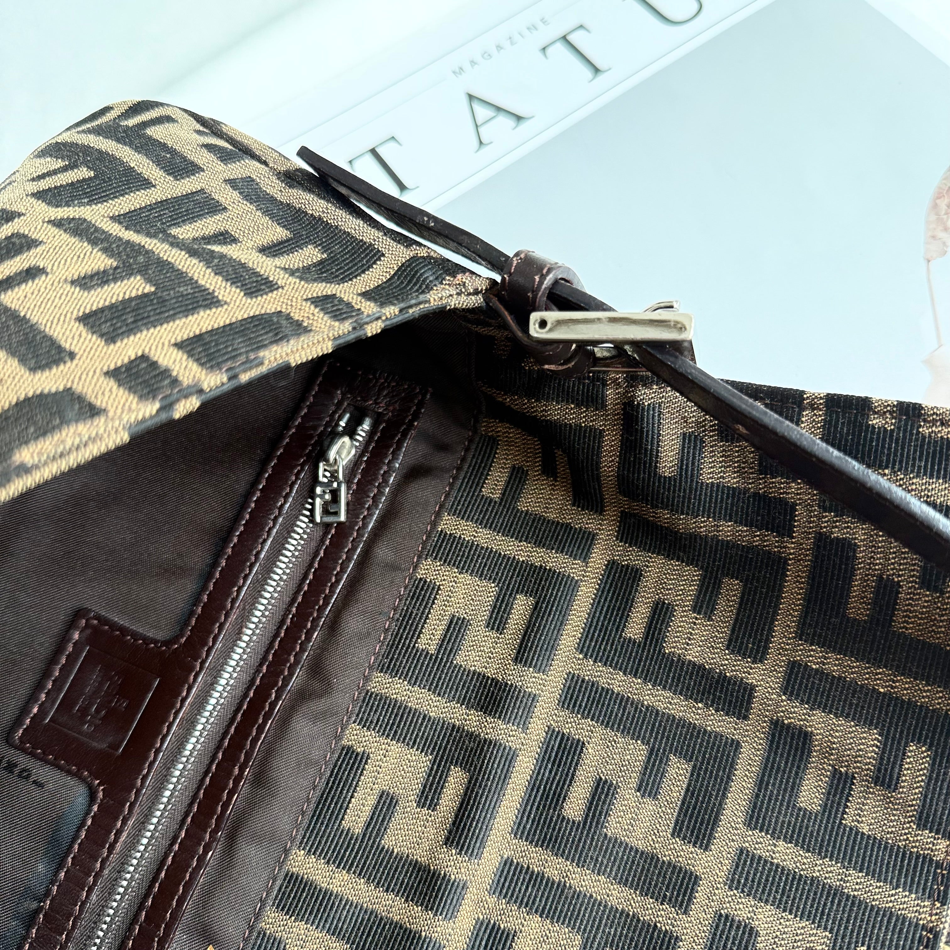 Fendi Vintage Zucca Baguette