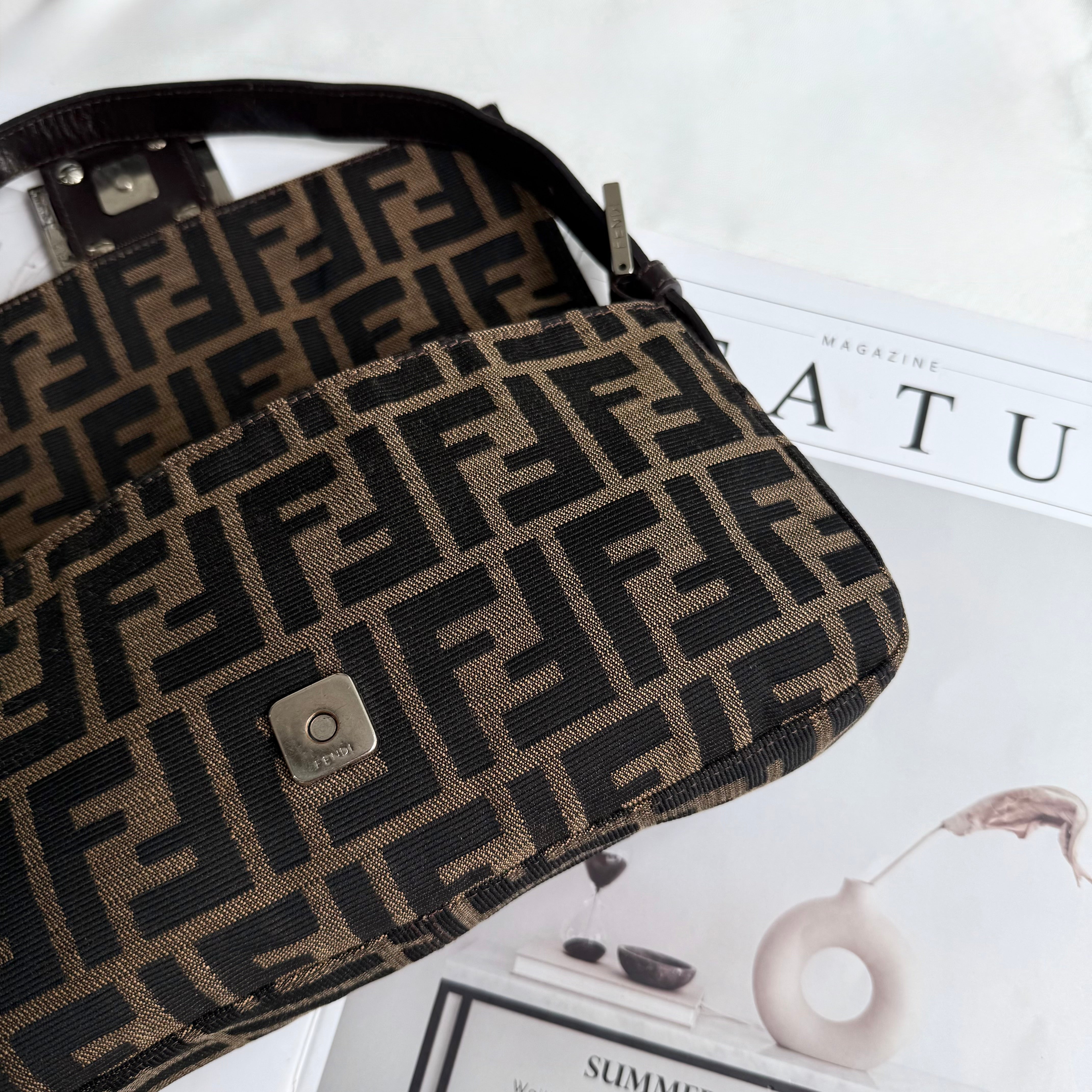 Fendi Vintage Zucca Baguette