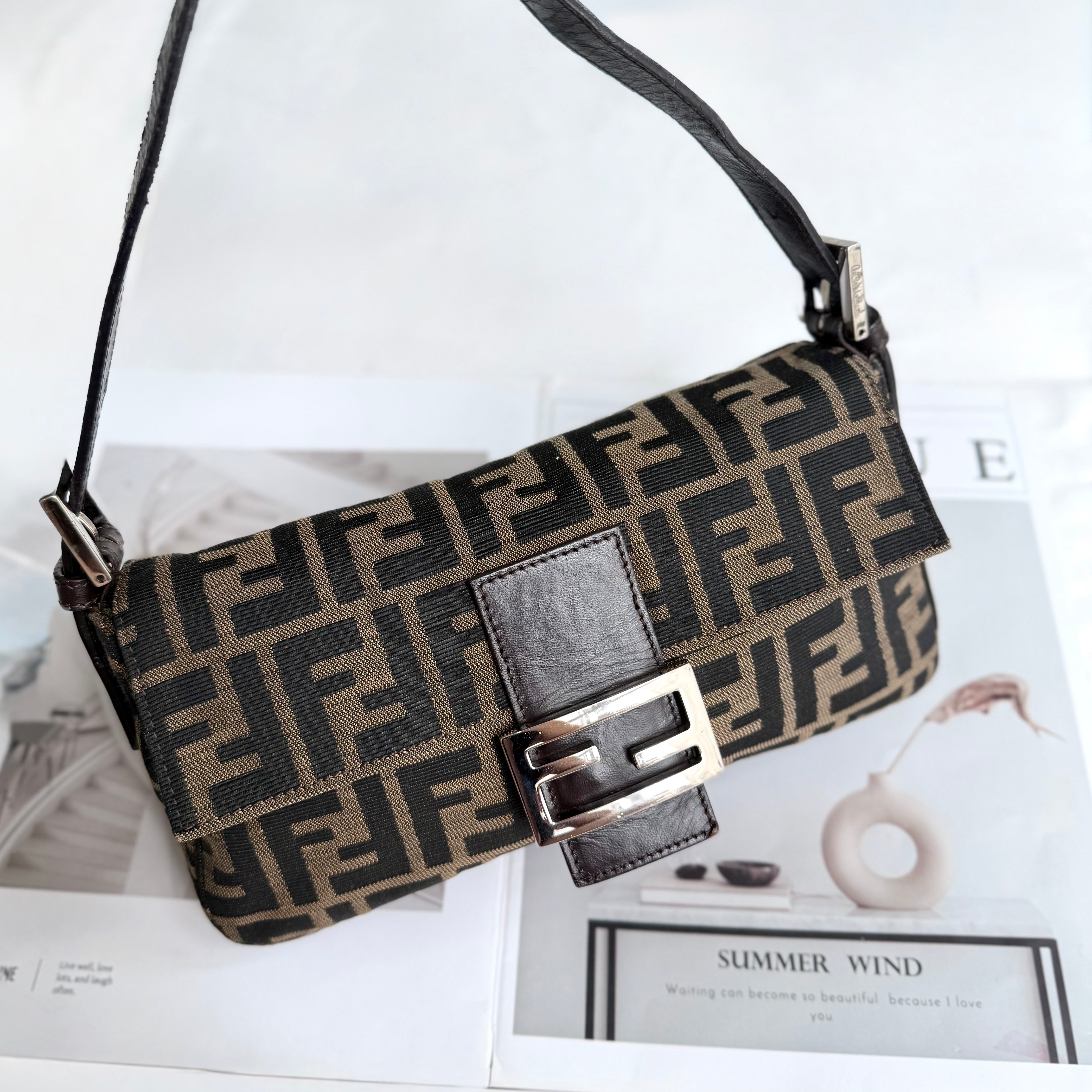 Fendi Vintage Zucca Baguette