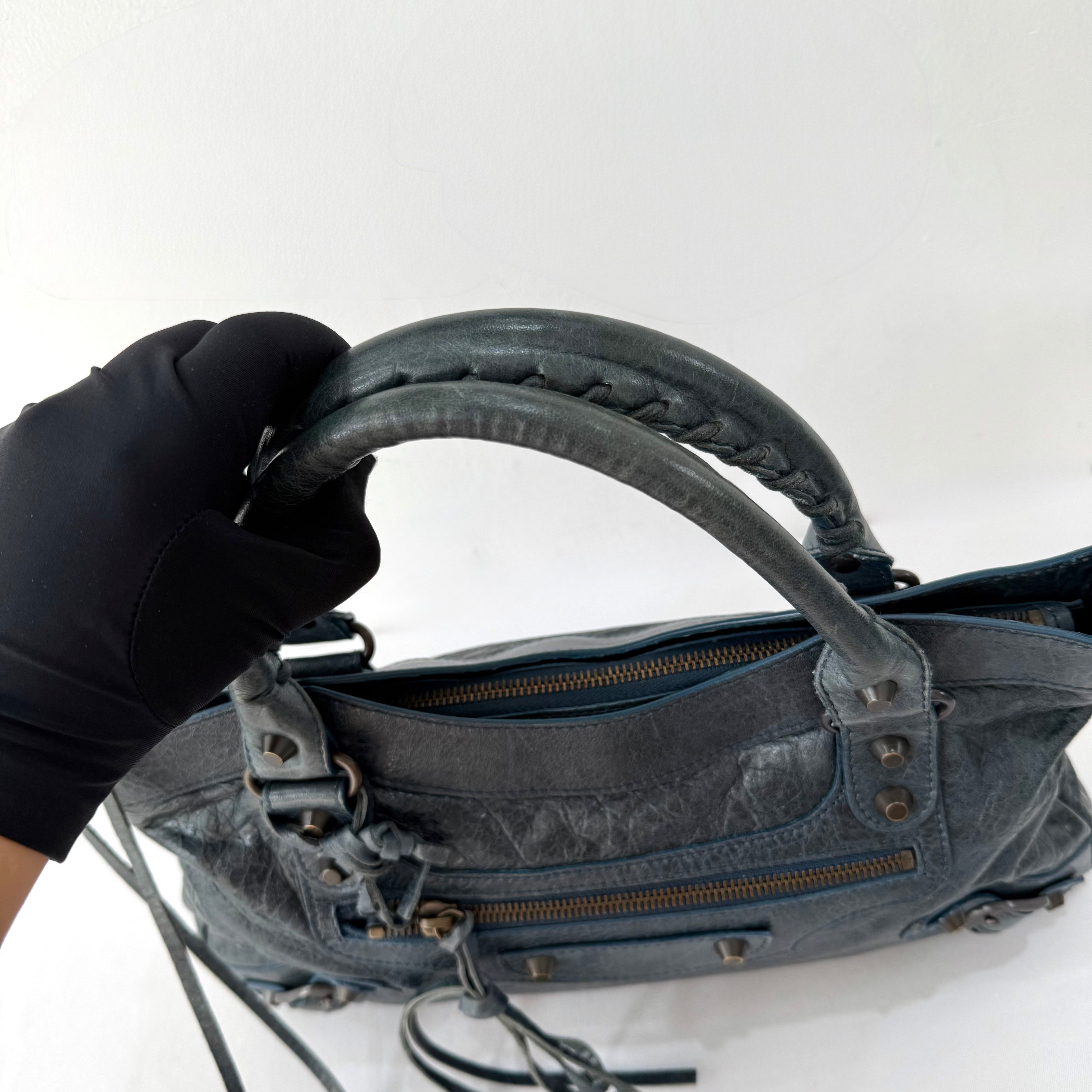 Balenciaga Le City First Bag in Black