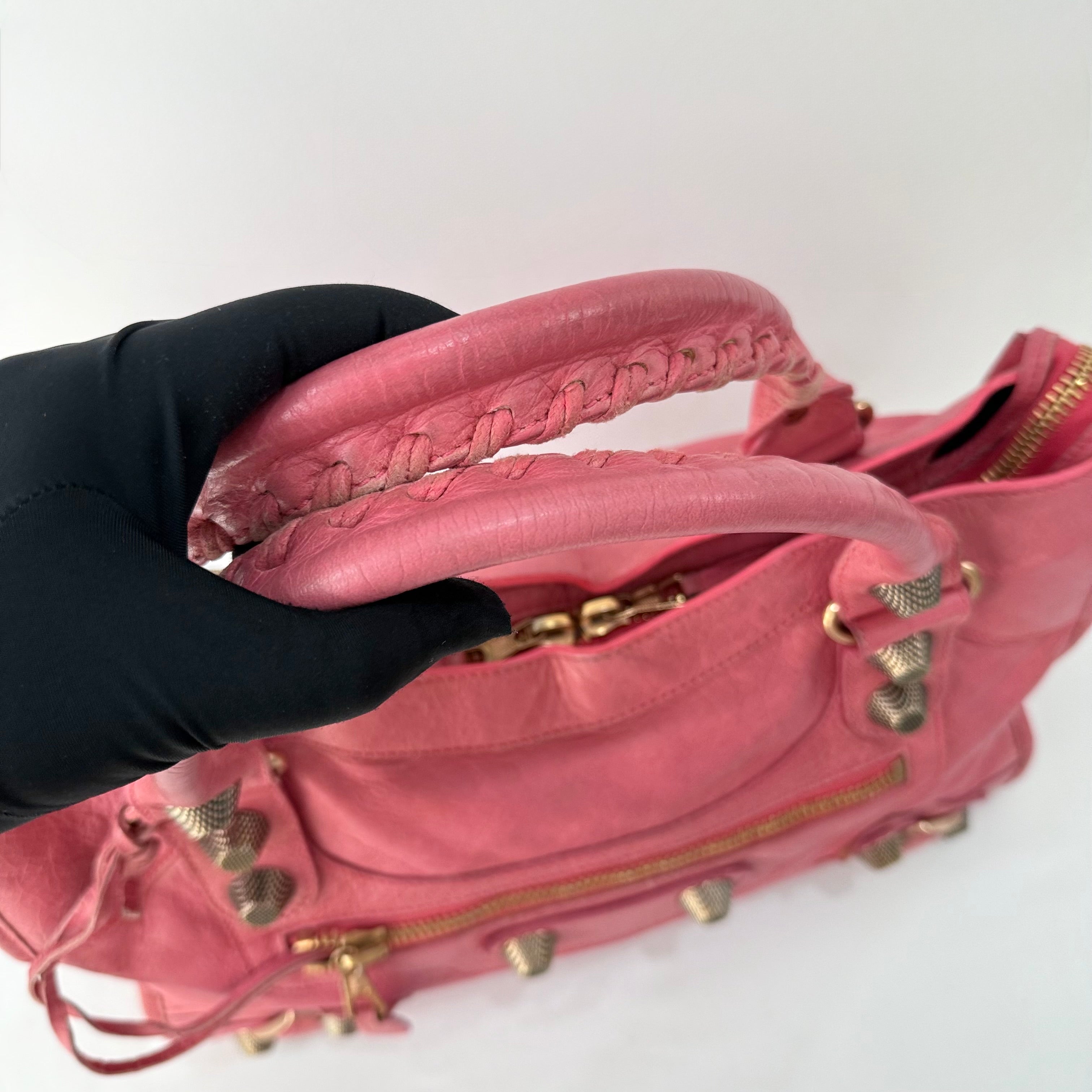 Balenciaga Giant City Bag in Pink