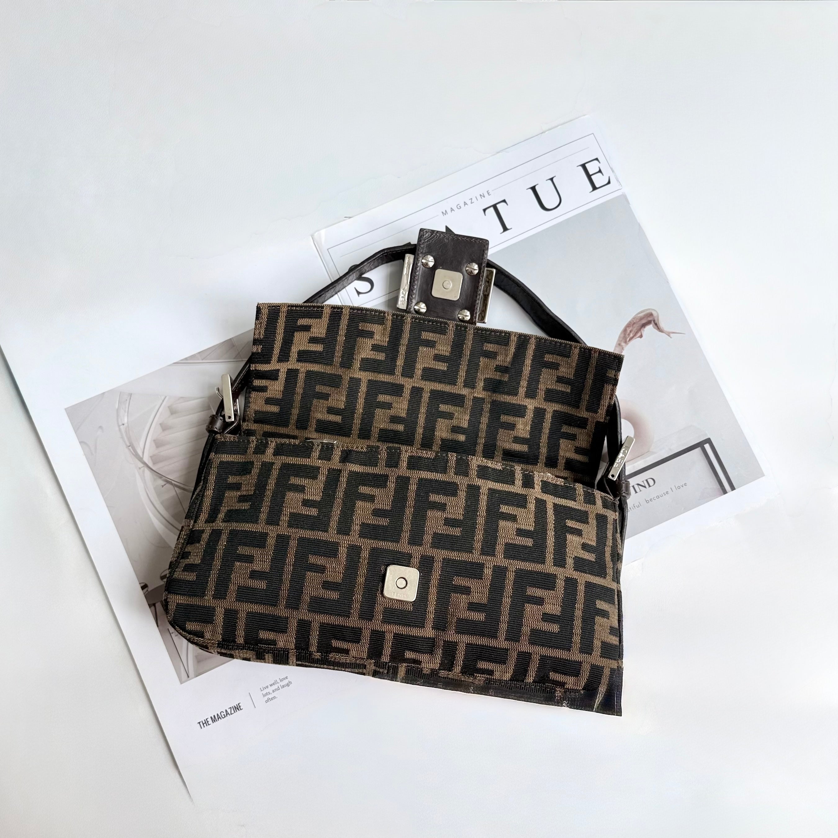 Fendi Vintage Zucca Baguette
