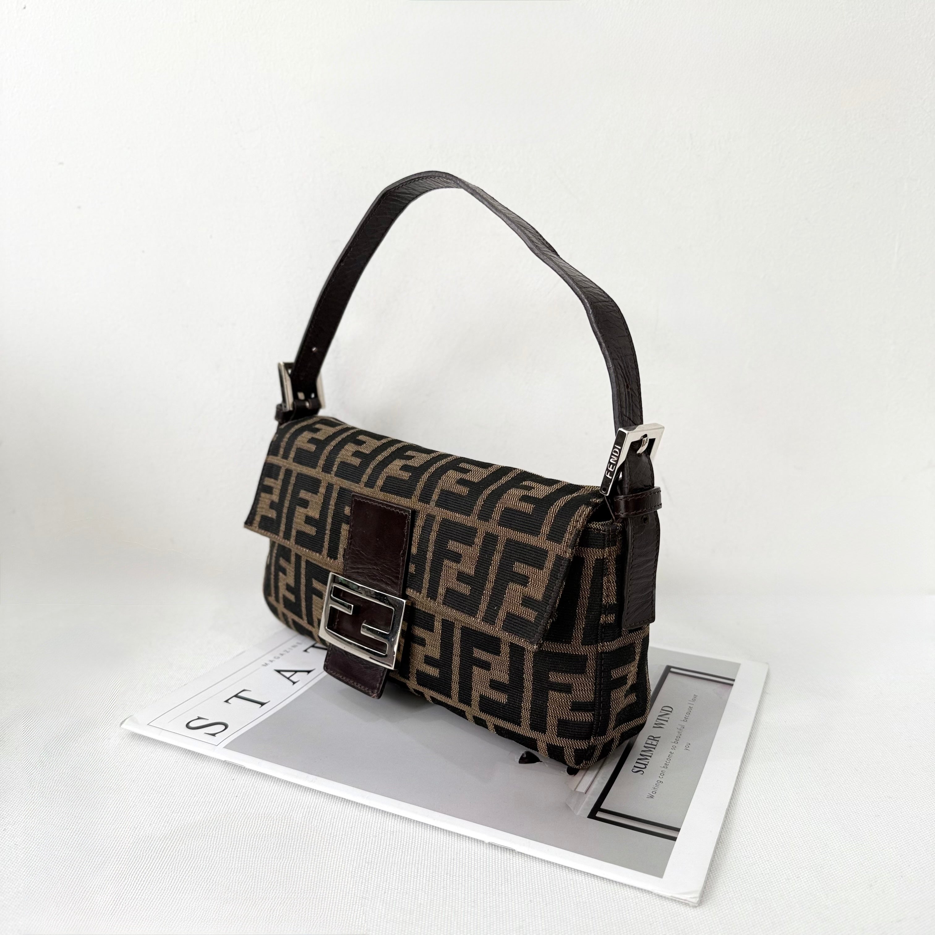 Fendi Vintage Zucca Baguette