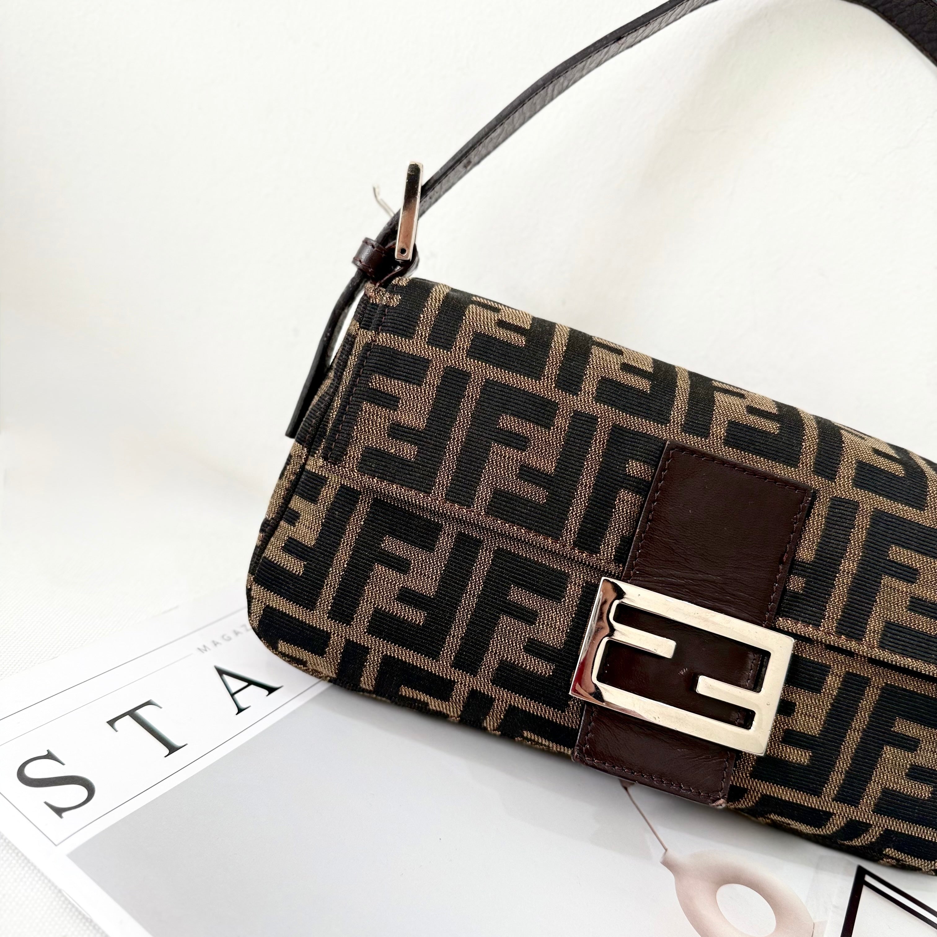 Fendi Vintage Zucca Baguette