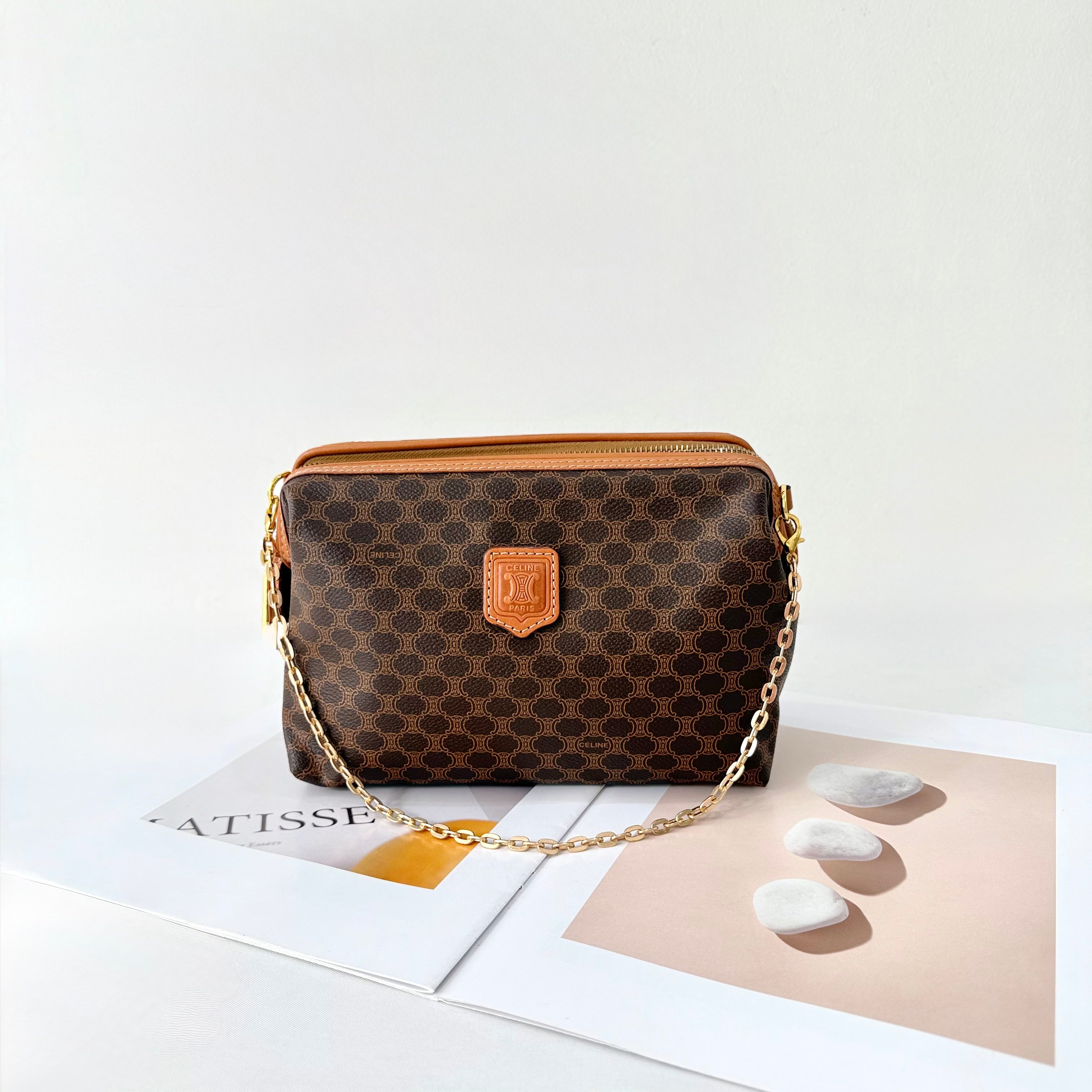 Celine Macadam Pochette Shoulder Bag