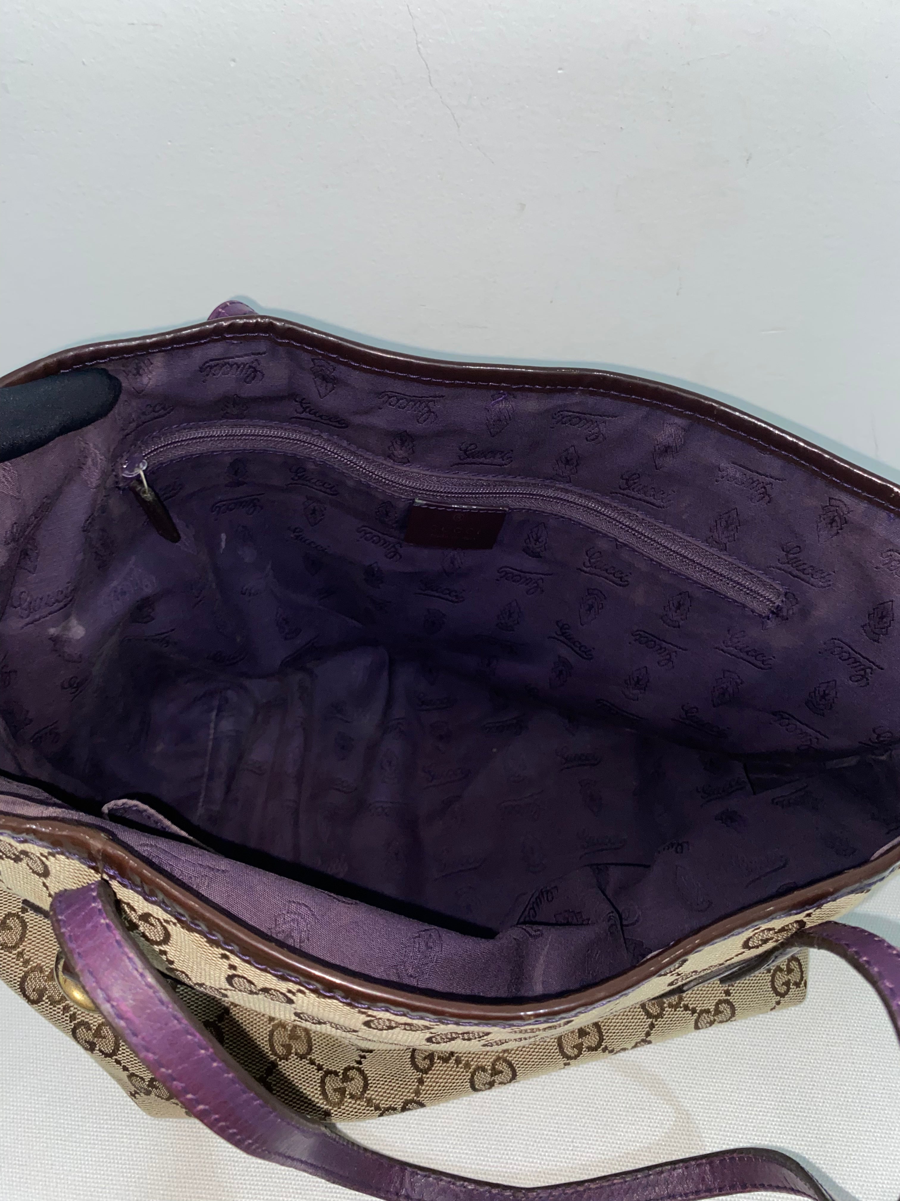 Gucci GG Canvas Jolie Tote Bag