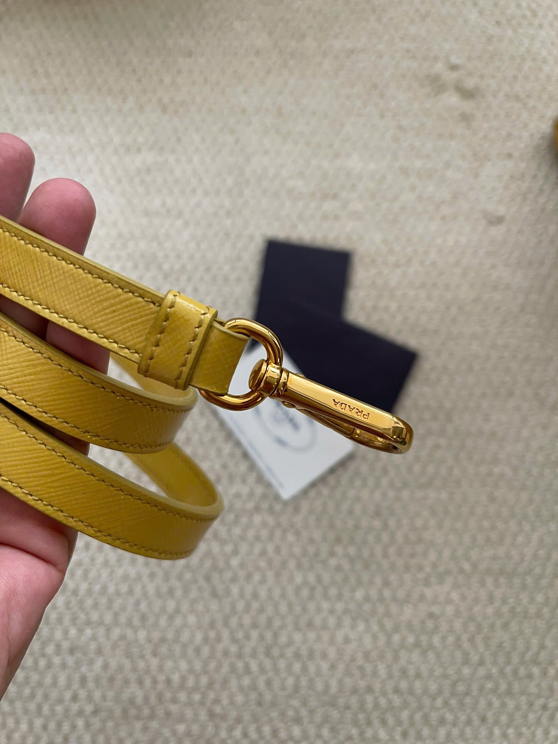 Prada Saffiano Lux Galleria Double Zip Tote
